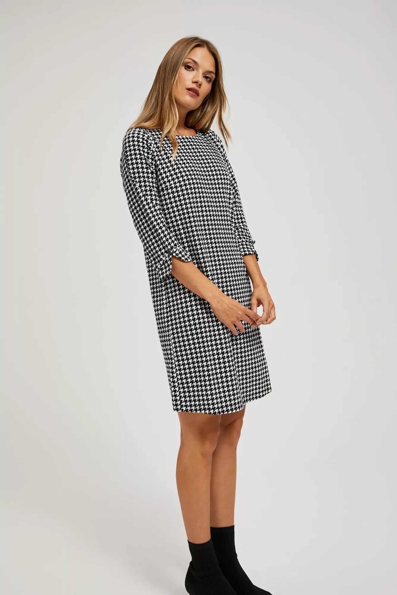 Houndstooth Dress