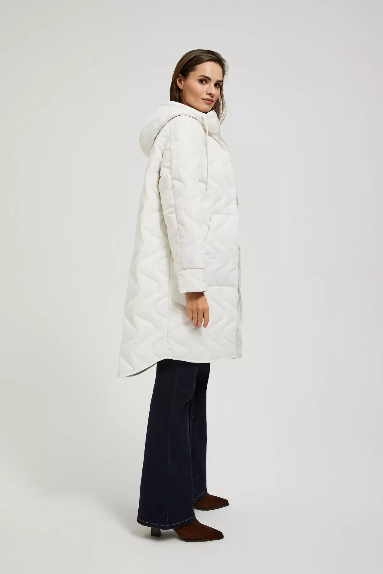 Marisse Women's Jacket L-Ku-4305 Off White