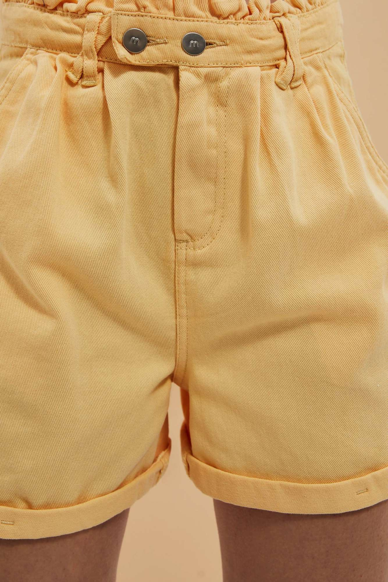 WOMEN&#039;S SHORTS L-SH-4002 VANILLA