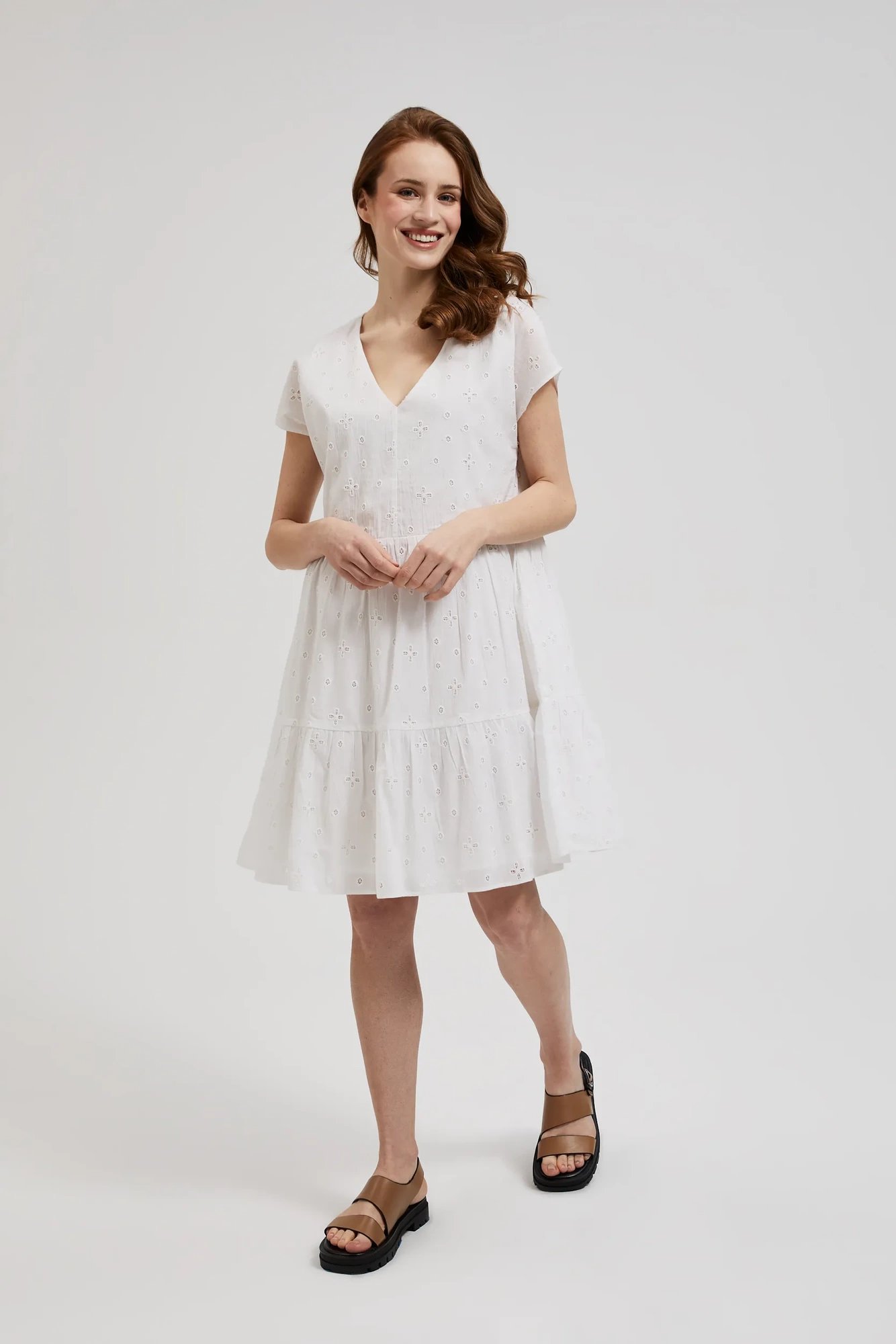 Marisse Women's Dress L-Su-4339 White