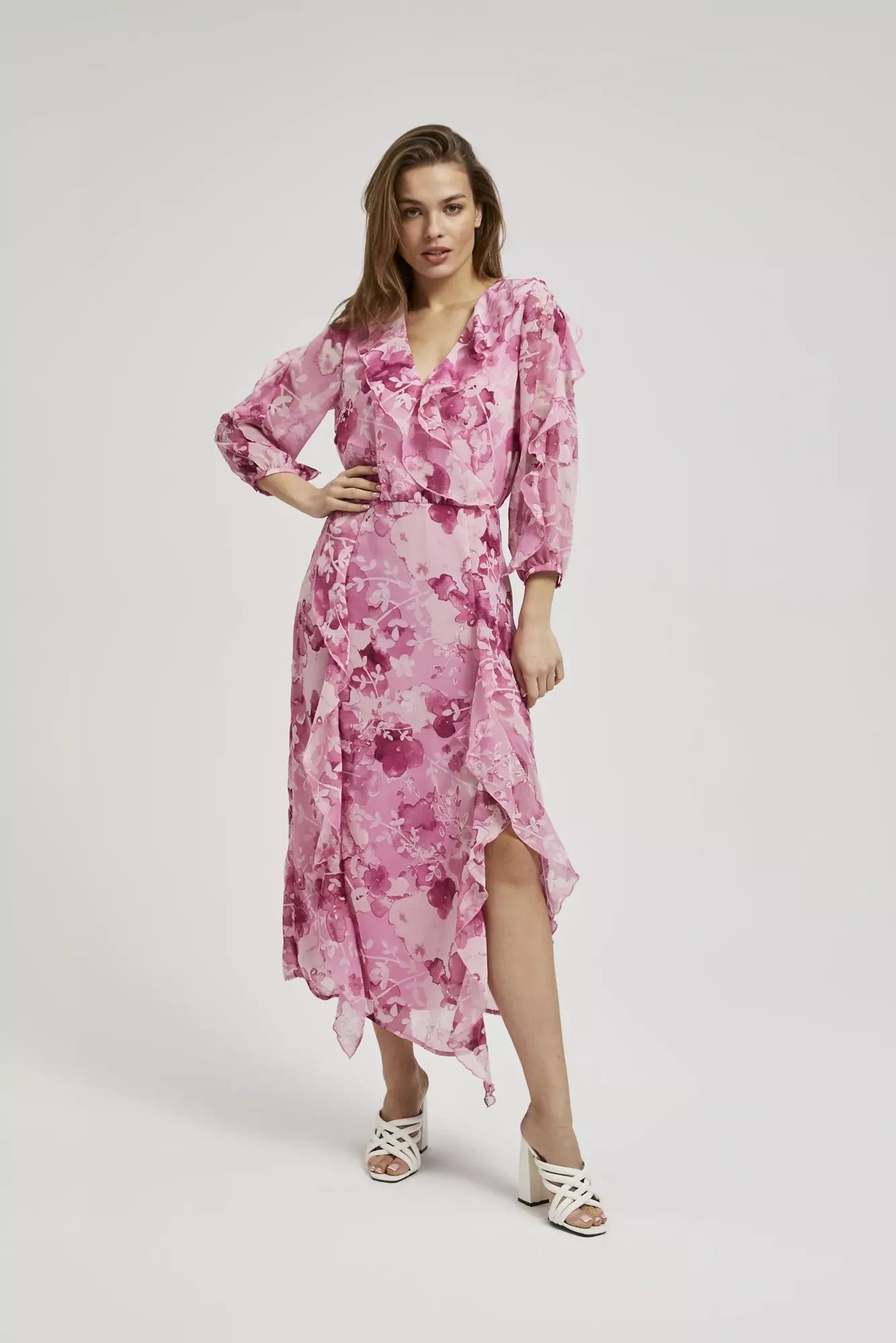 Marisse Women's Dress L-Su-4312 D.Pink
