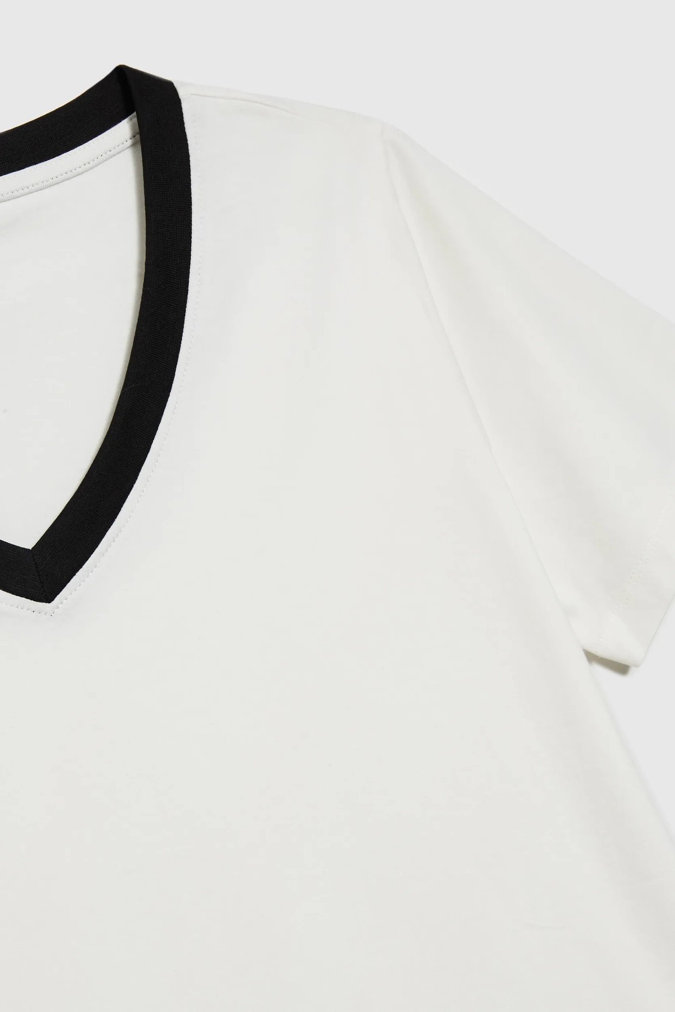 Marisse Women's T-Shirt L-Ts-4600 Off White