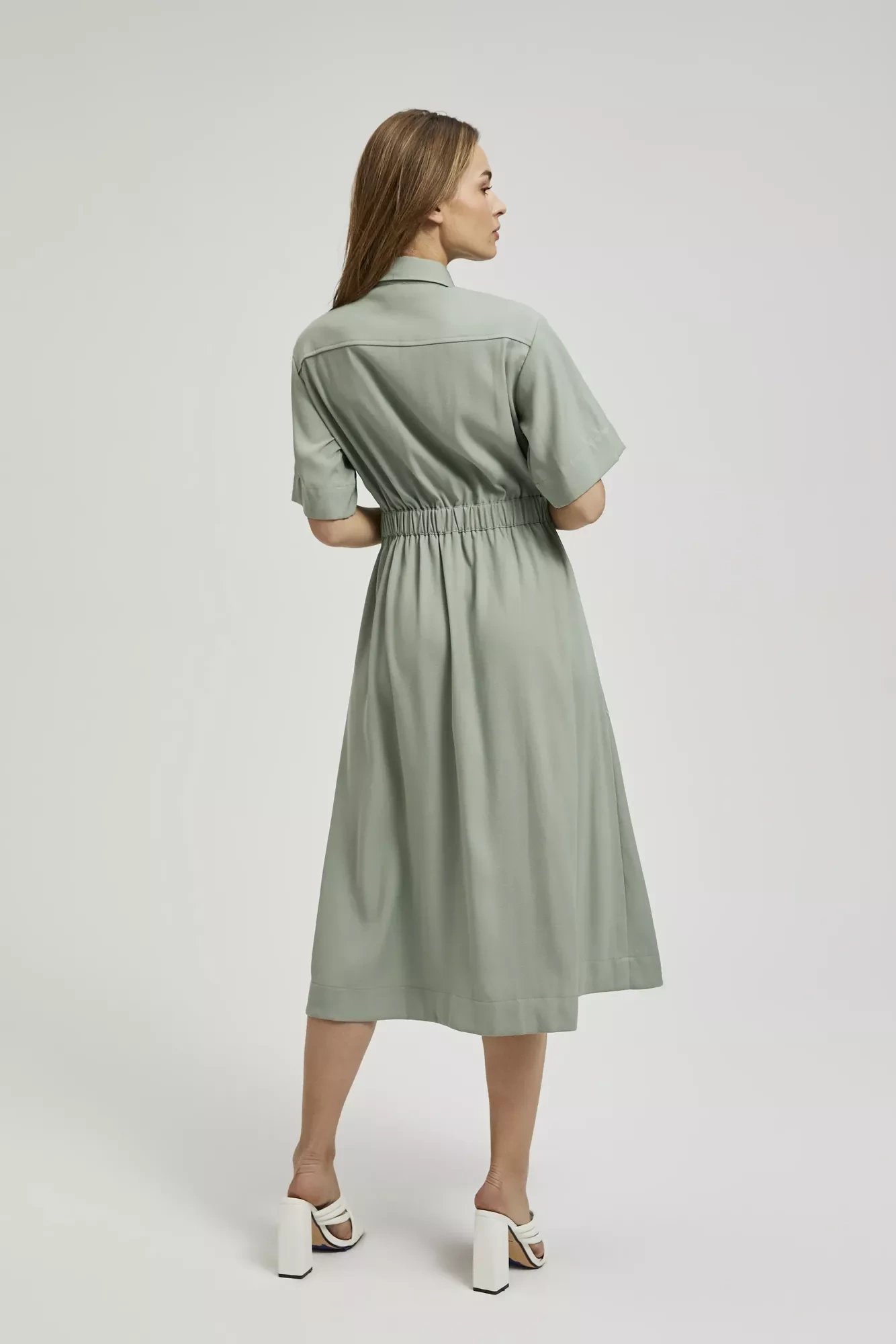 Marisse Women's Dress L-Su-4310 Olive