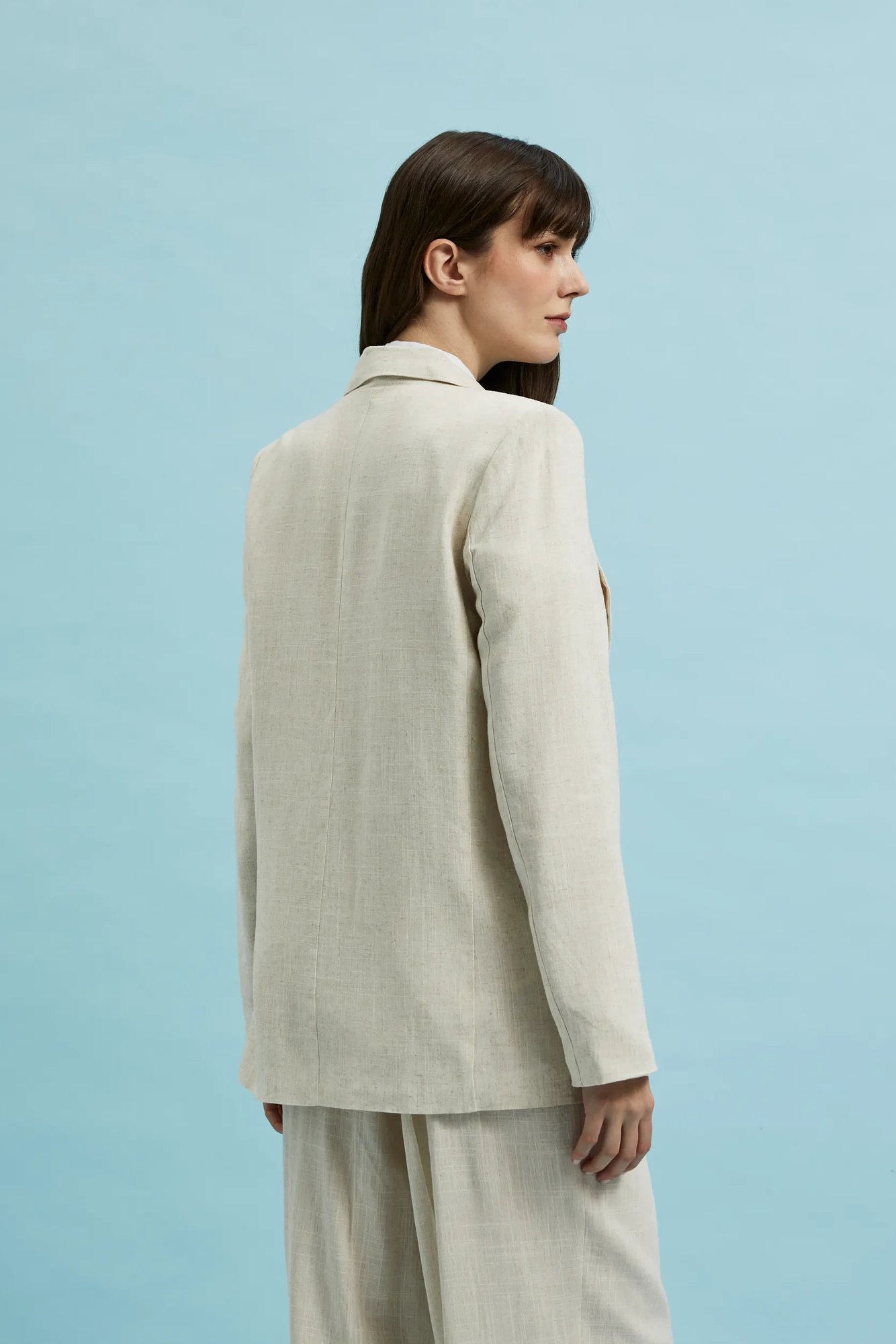 Women&#039;s blazer MOODO - light beige