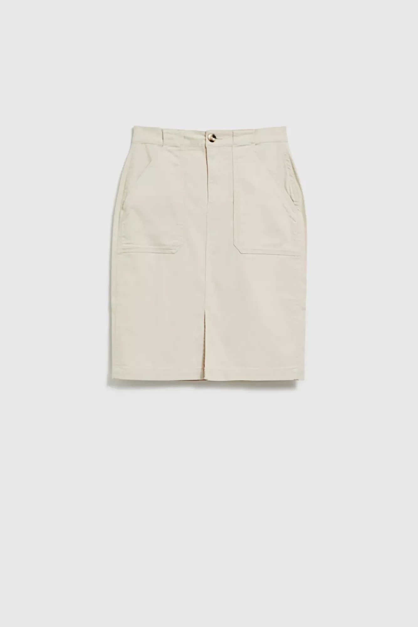 Beige women&#039;s skirt