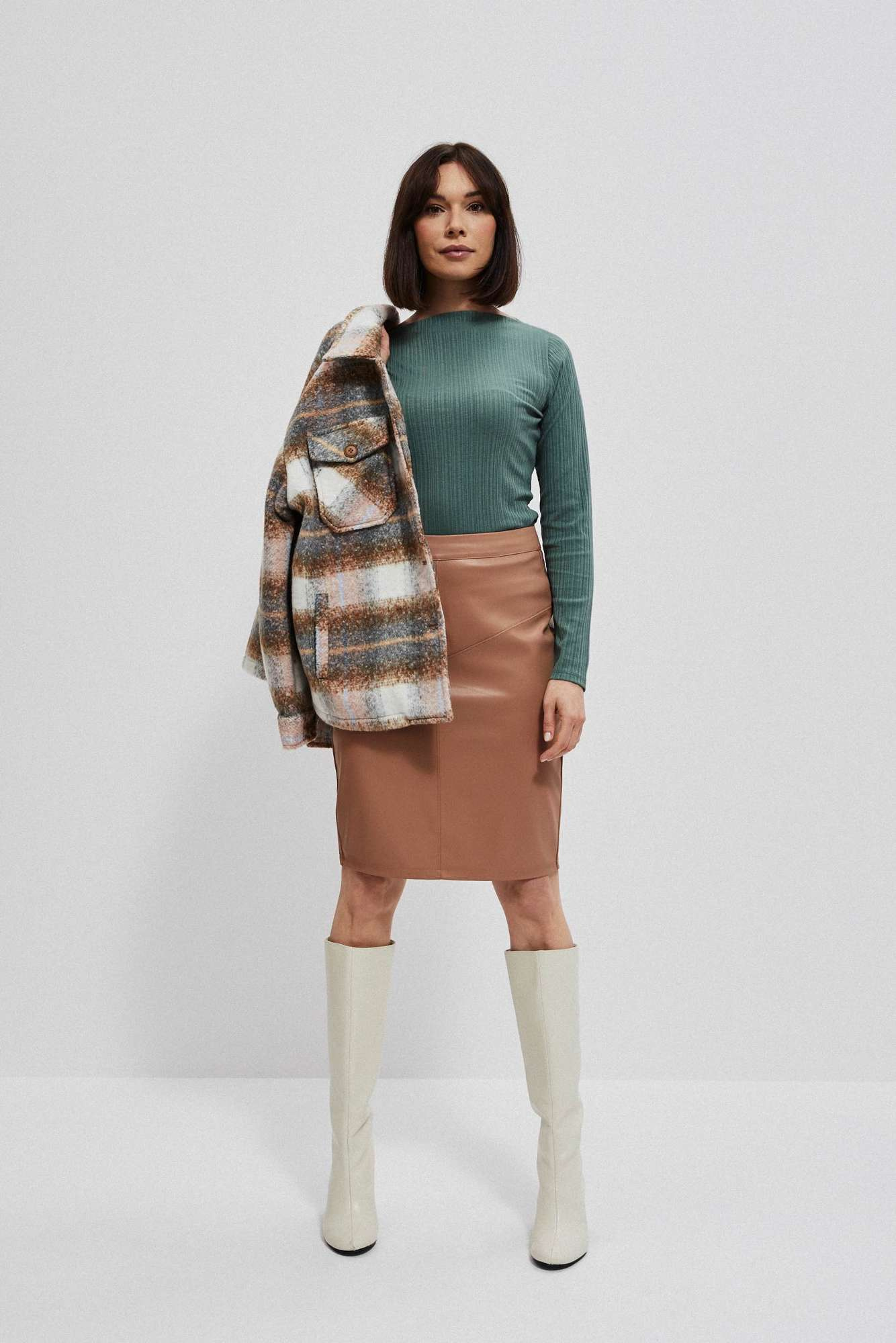 Fusta dama Moodo Brown