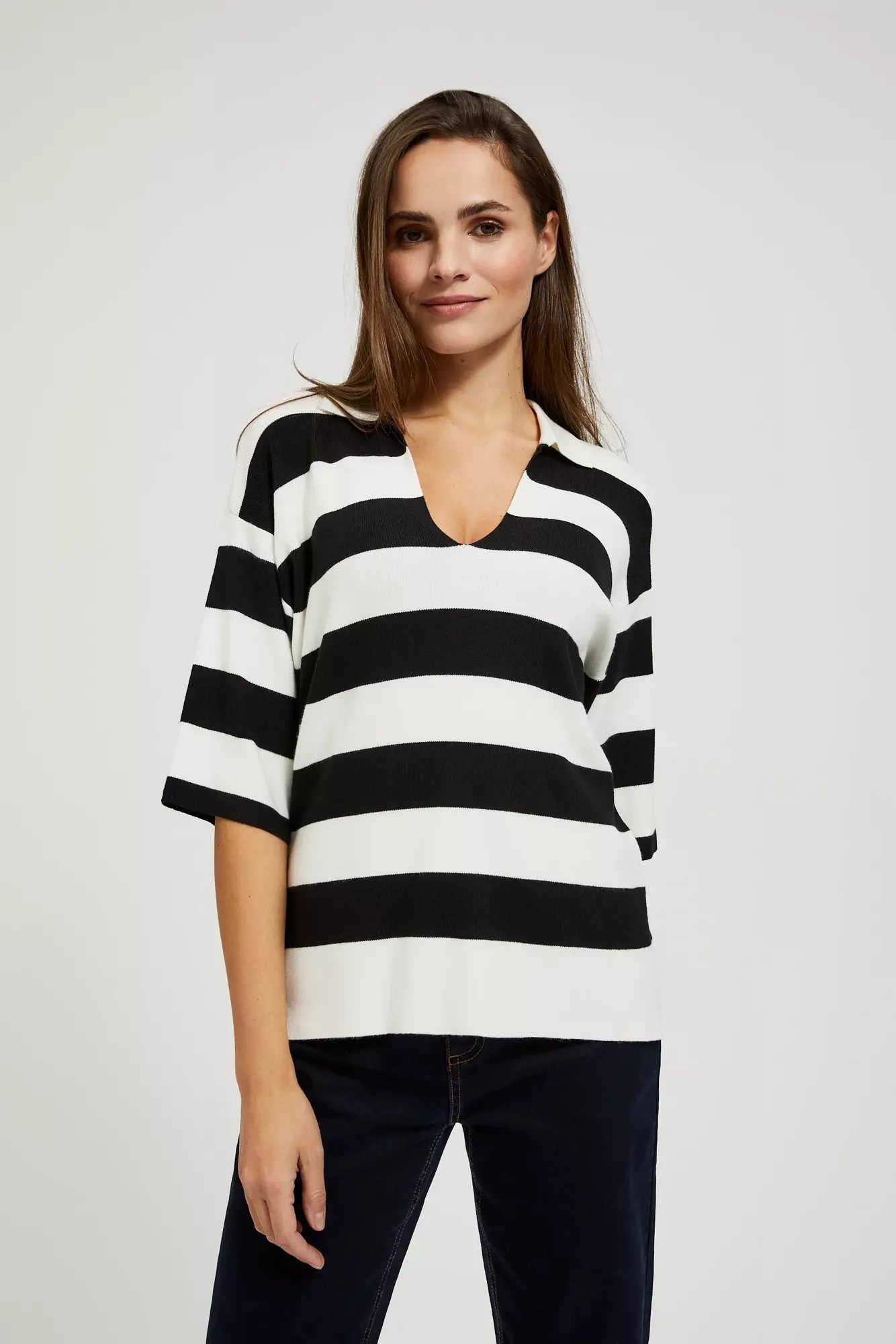 Marisse Women's Sweater L-Sw-4300 Black