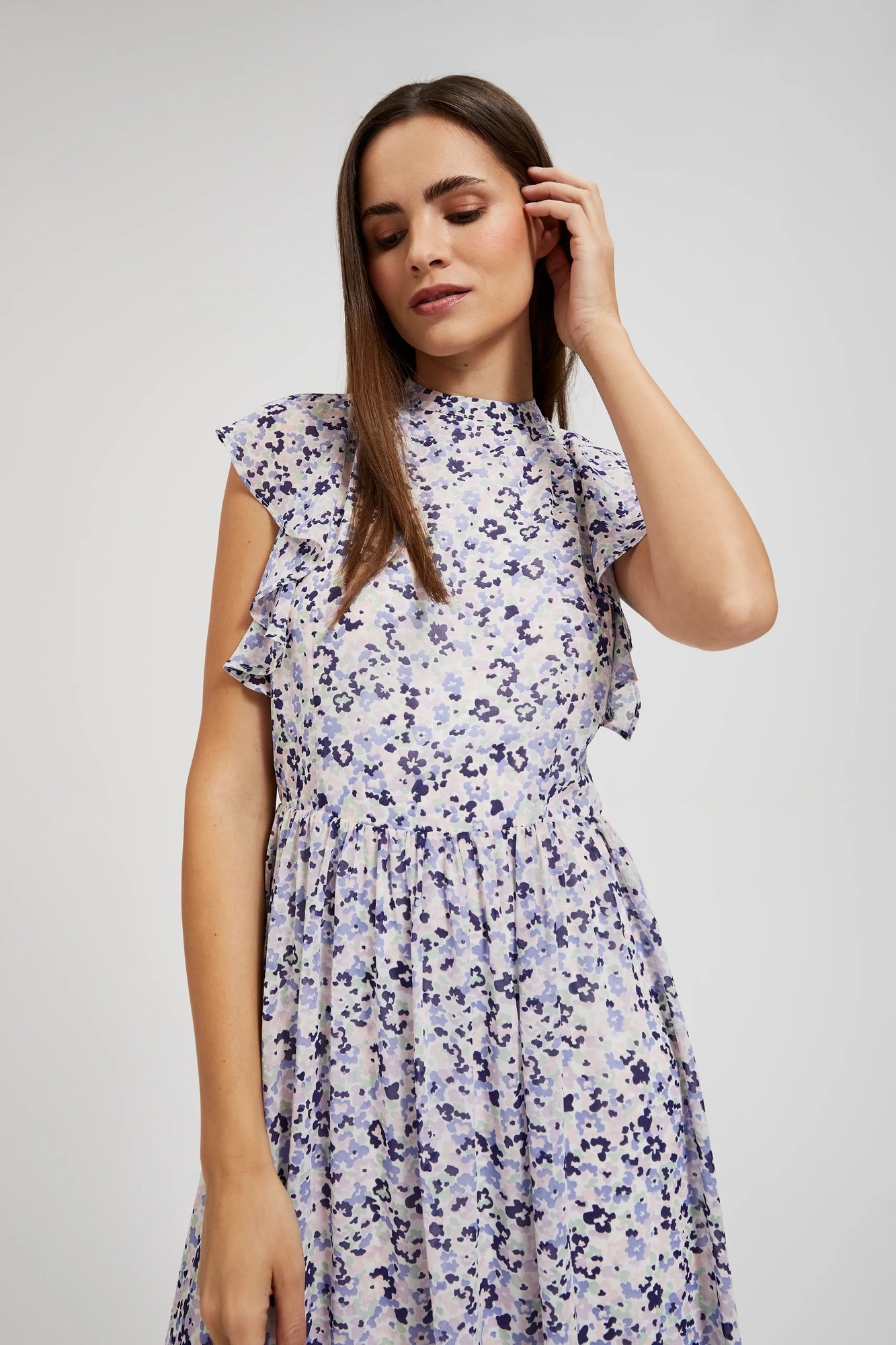 Marisse Women's Dress L-Su-4330 Navy