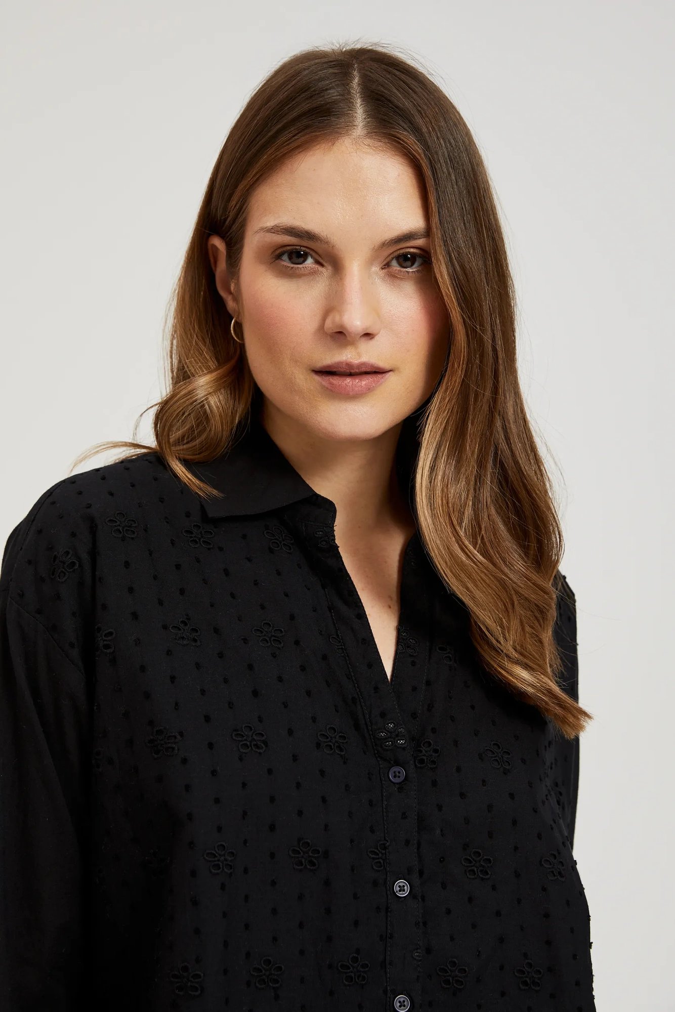 Women's shirt MOODO - black