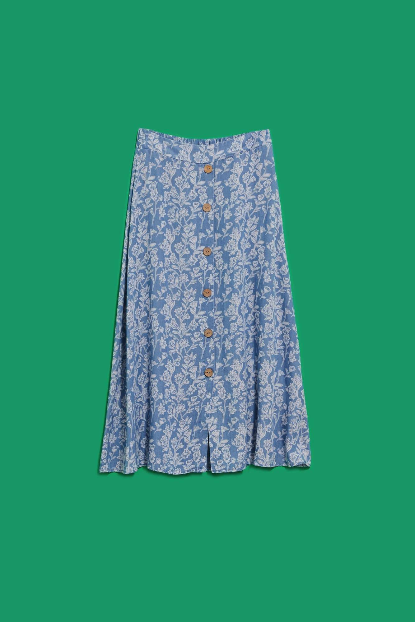 WOMEN&#039;S SKIRT L-SC-4010 BLUE