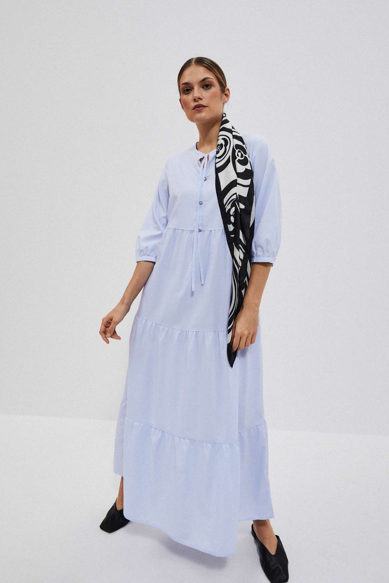 Marisse Women's Dress L-Su-4013 L.Blue
