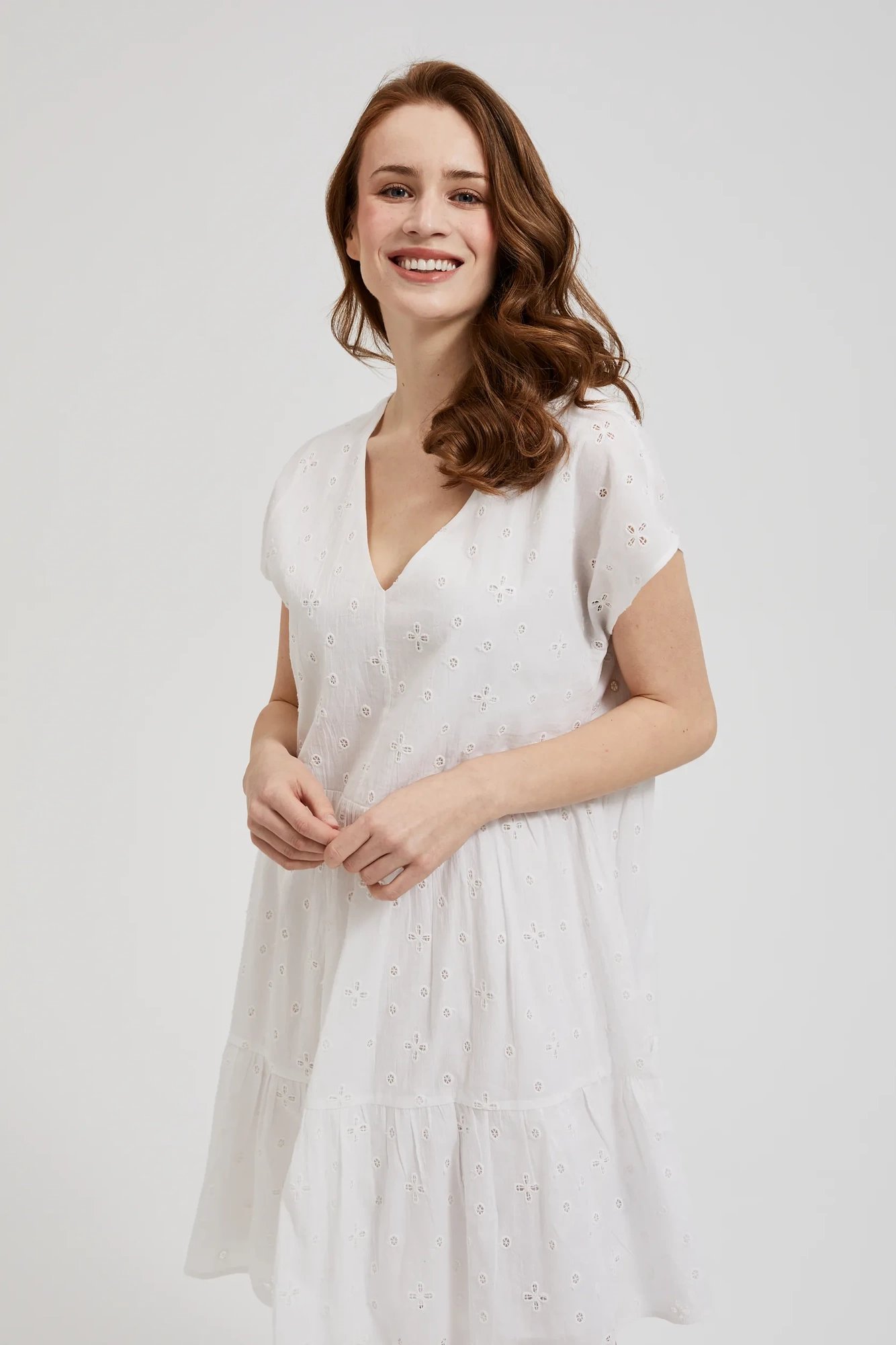 Marisse Women's Dress L-Su-4339 White
