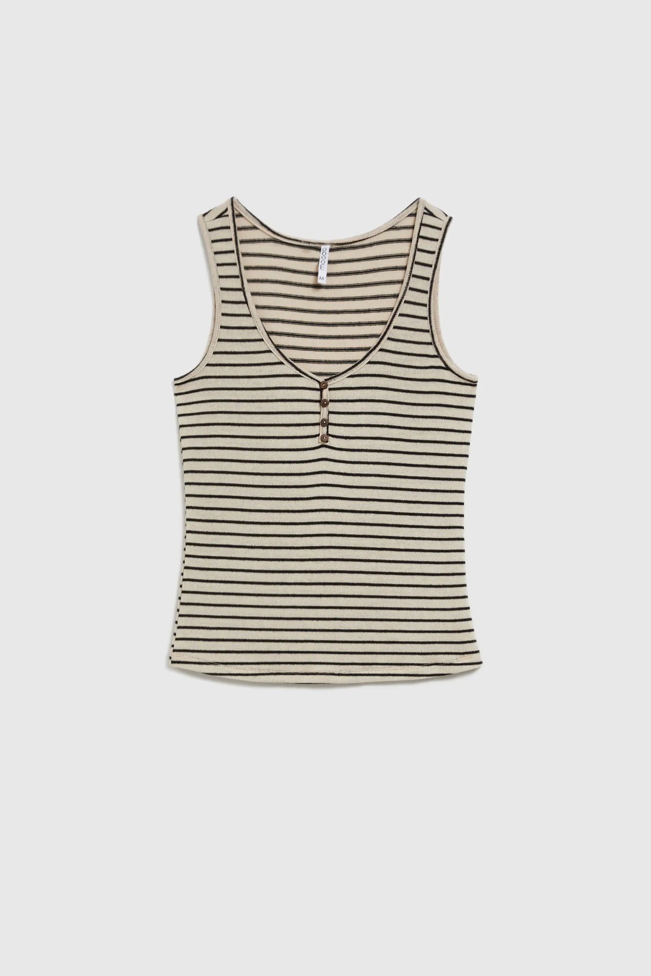 Women's top MOODO - light beige