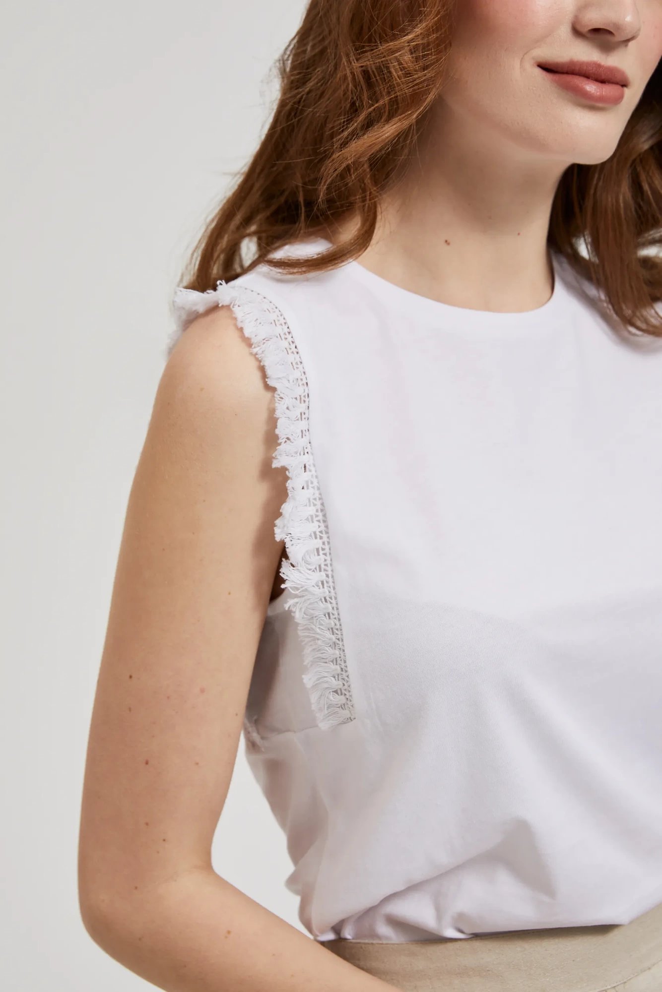 Marisse Women&#039;s Blouse L-Ts-4382 White