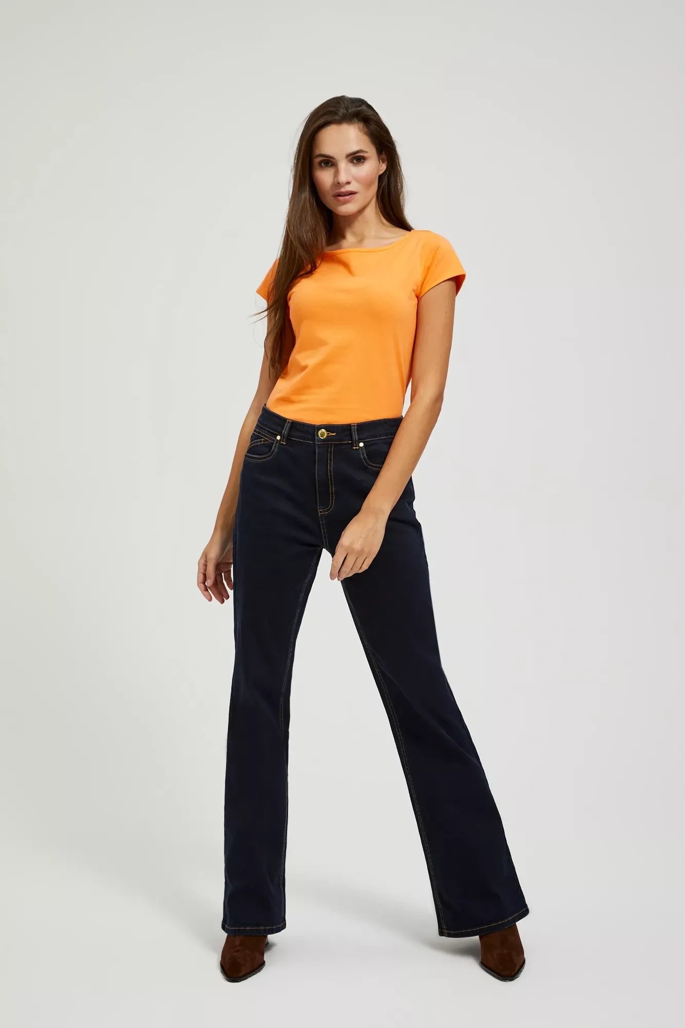 Women's T-shirt MOODO - orange