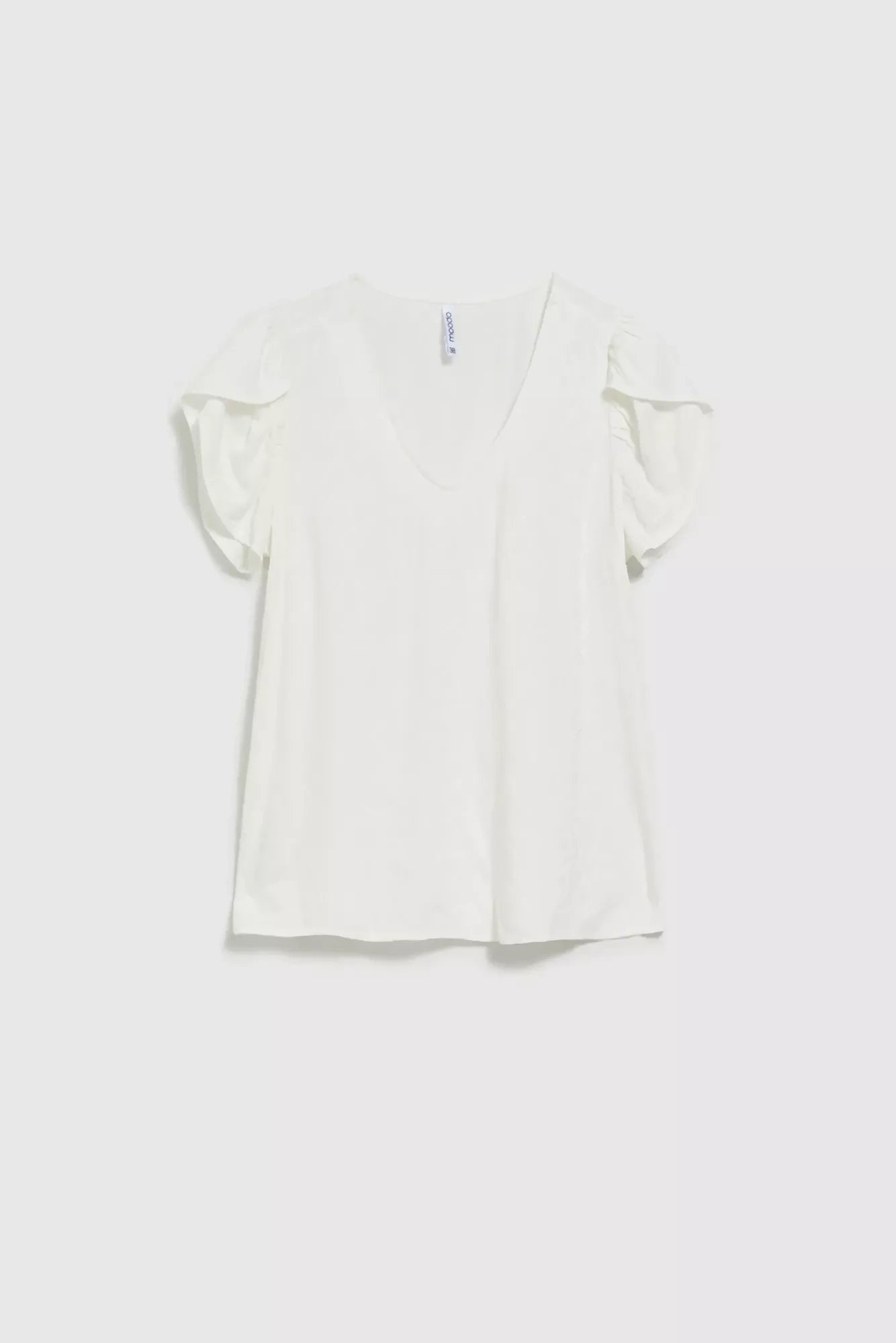 Marisse Women's Shirt L-Ko-4333 Off White