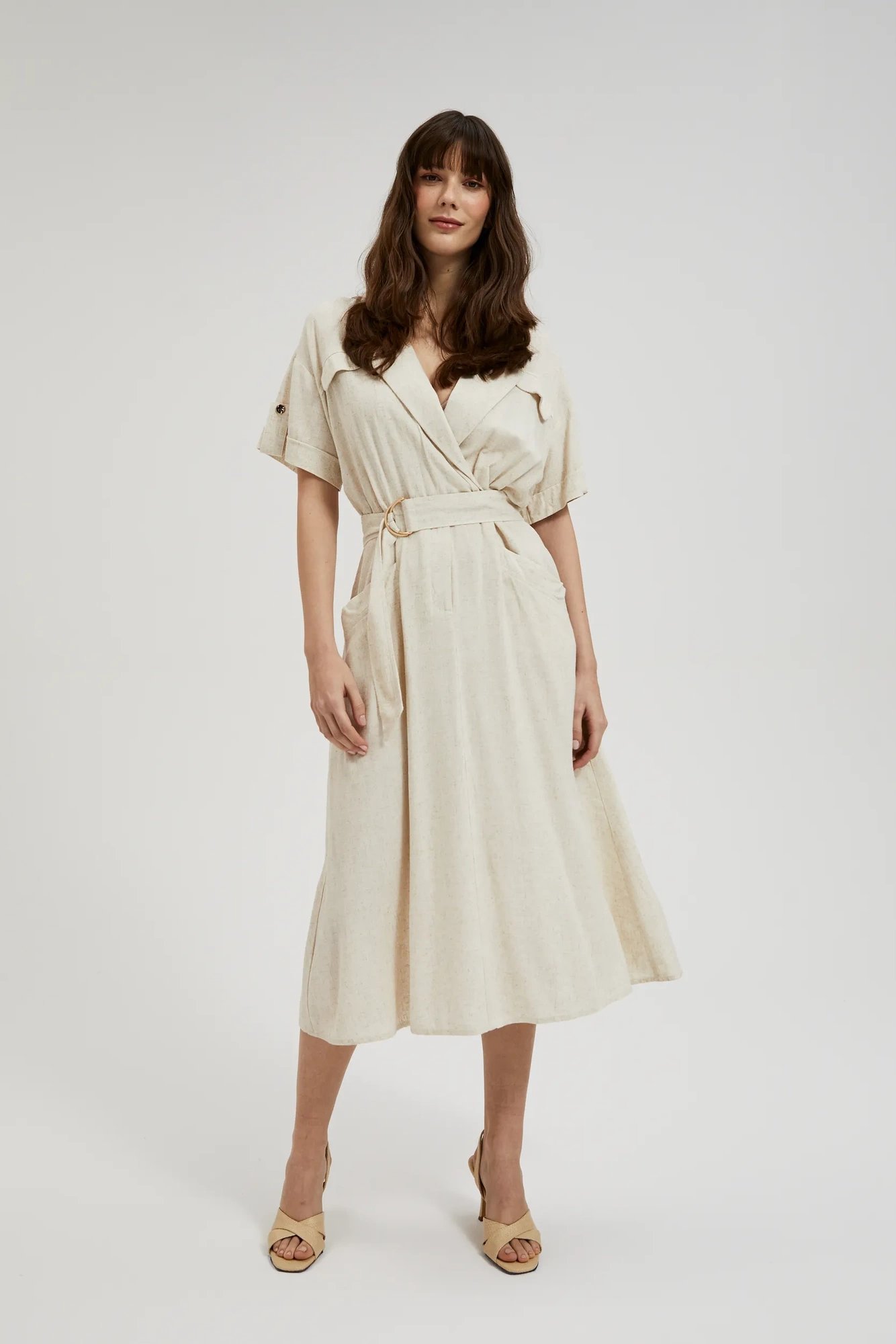 Marisse Women's Dress L-Su-4313 L.Beige