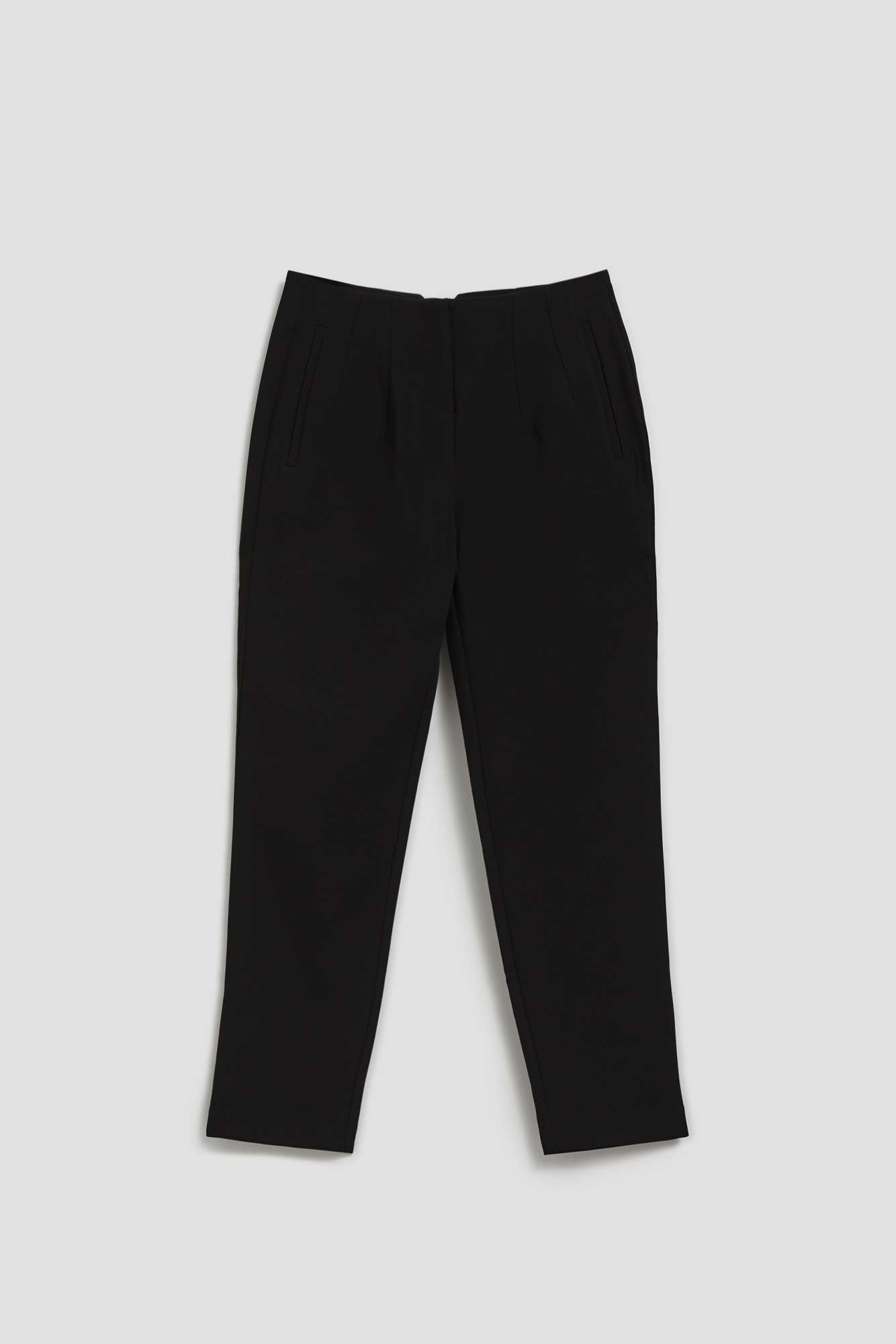 Marisse Black Straight Leg Trousers