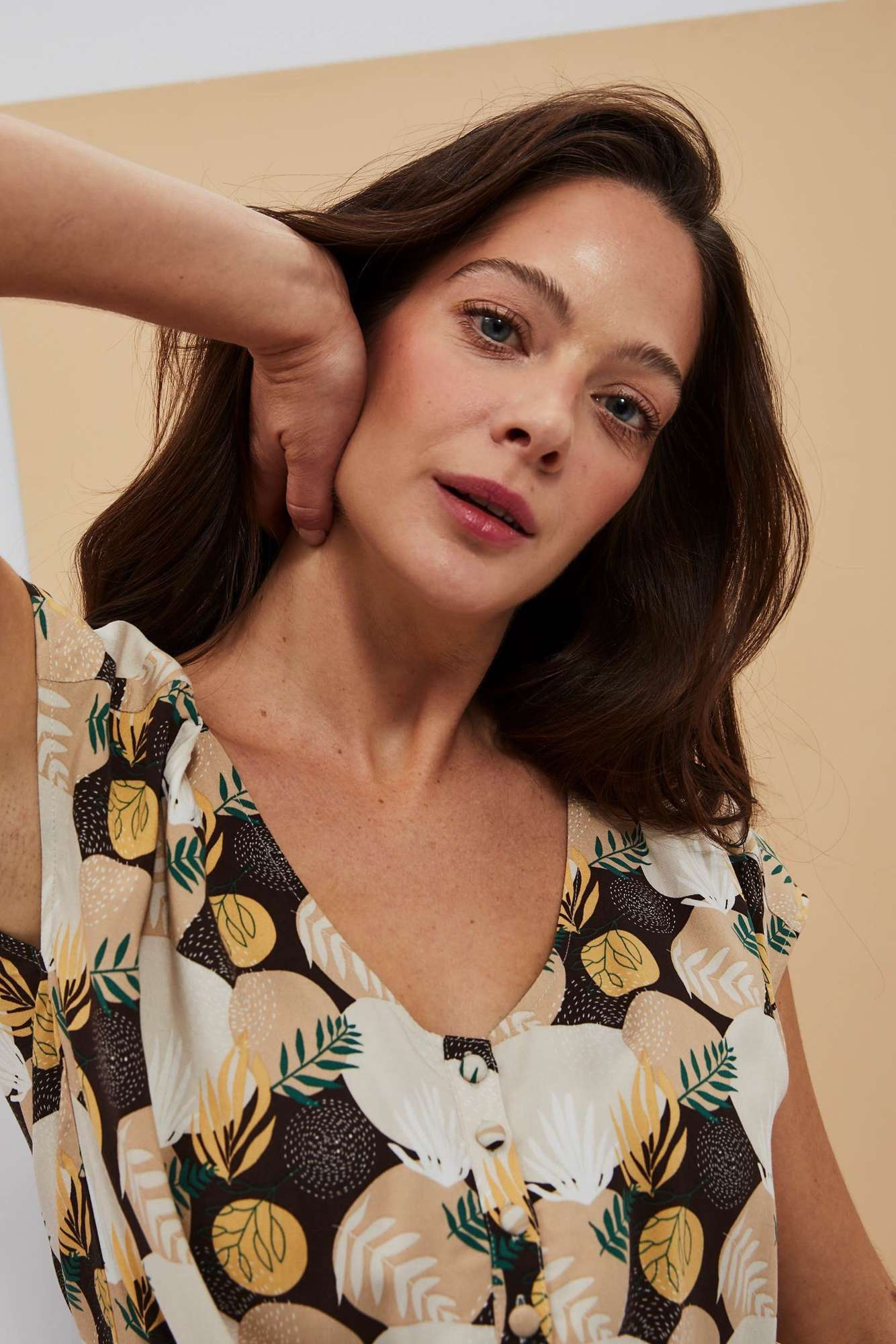 WOMEN'S SHIRT L-KO-4043 D.DUB