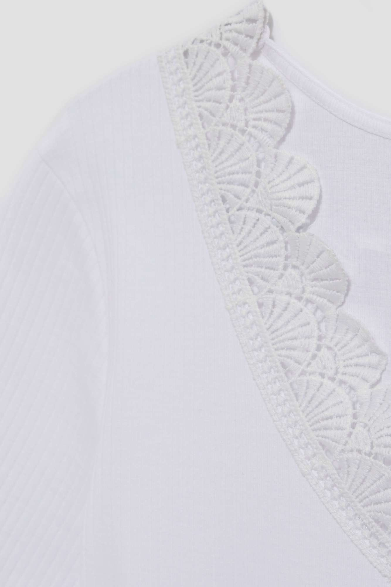 WOMEN'S T-SHIRT L-TS-4084 WHITE