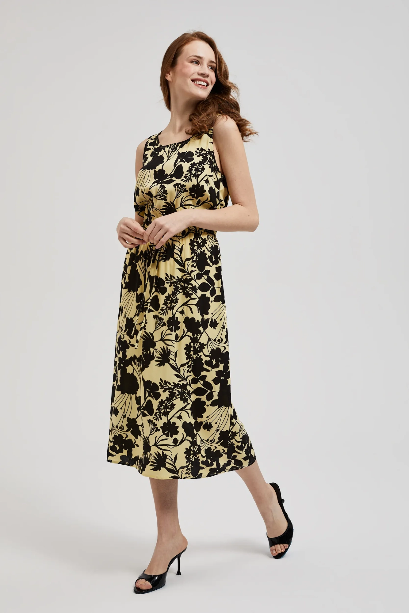 Marisse Women's Dress L-Su-4350 L.Yellow