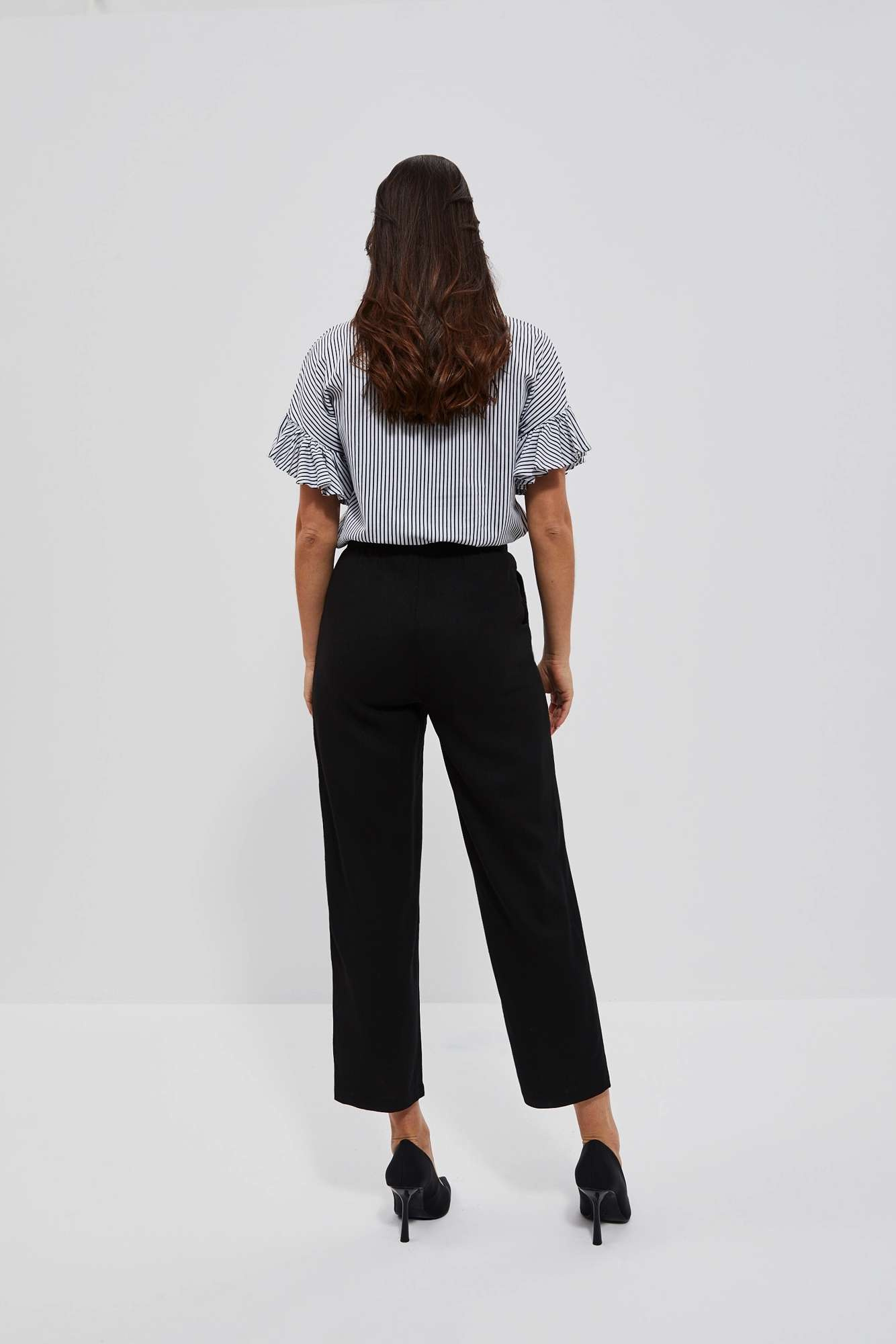 Marisse Women's Trousers L-Sp-4029 Black