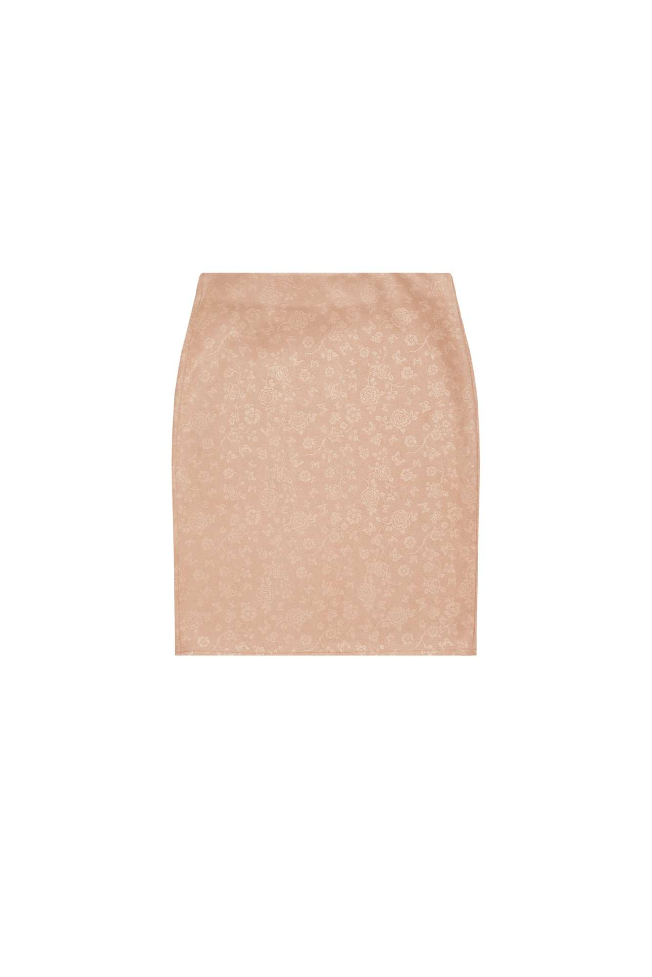 Pencil skirt - beige