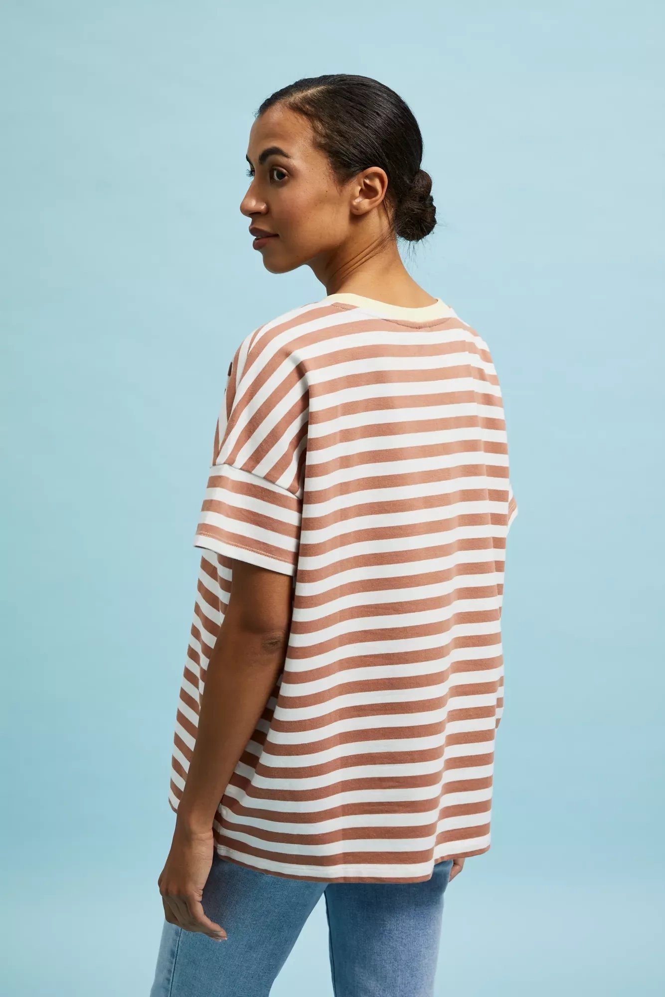 Marisse Women's Sweatshirt L-Bl-4303 L.Brown