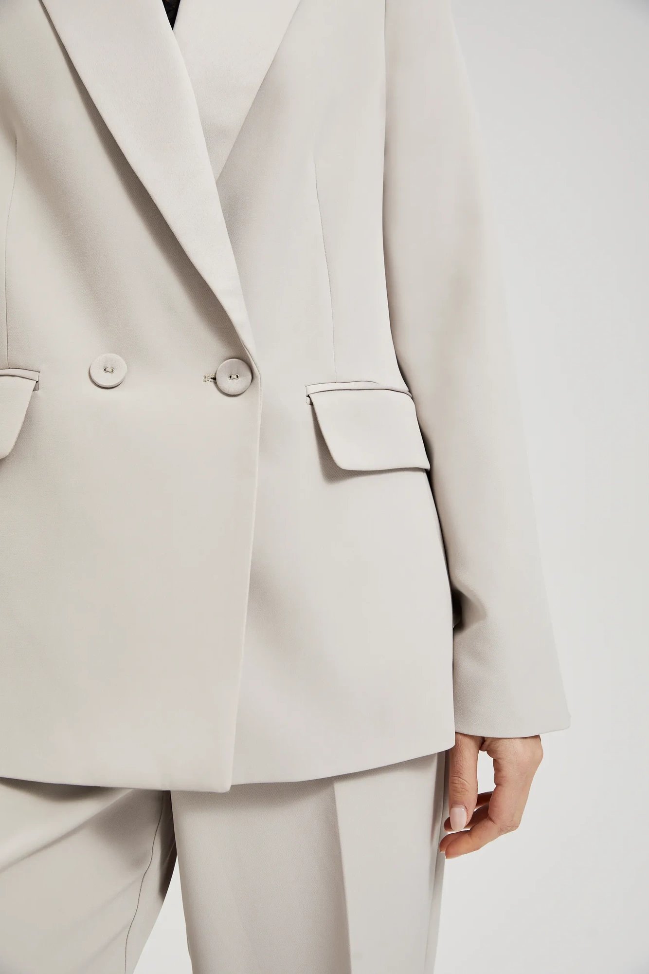 Women&#039;s blazer MOODO - grey