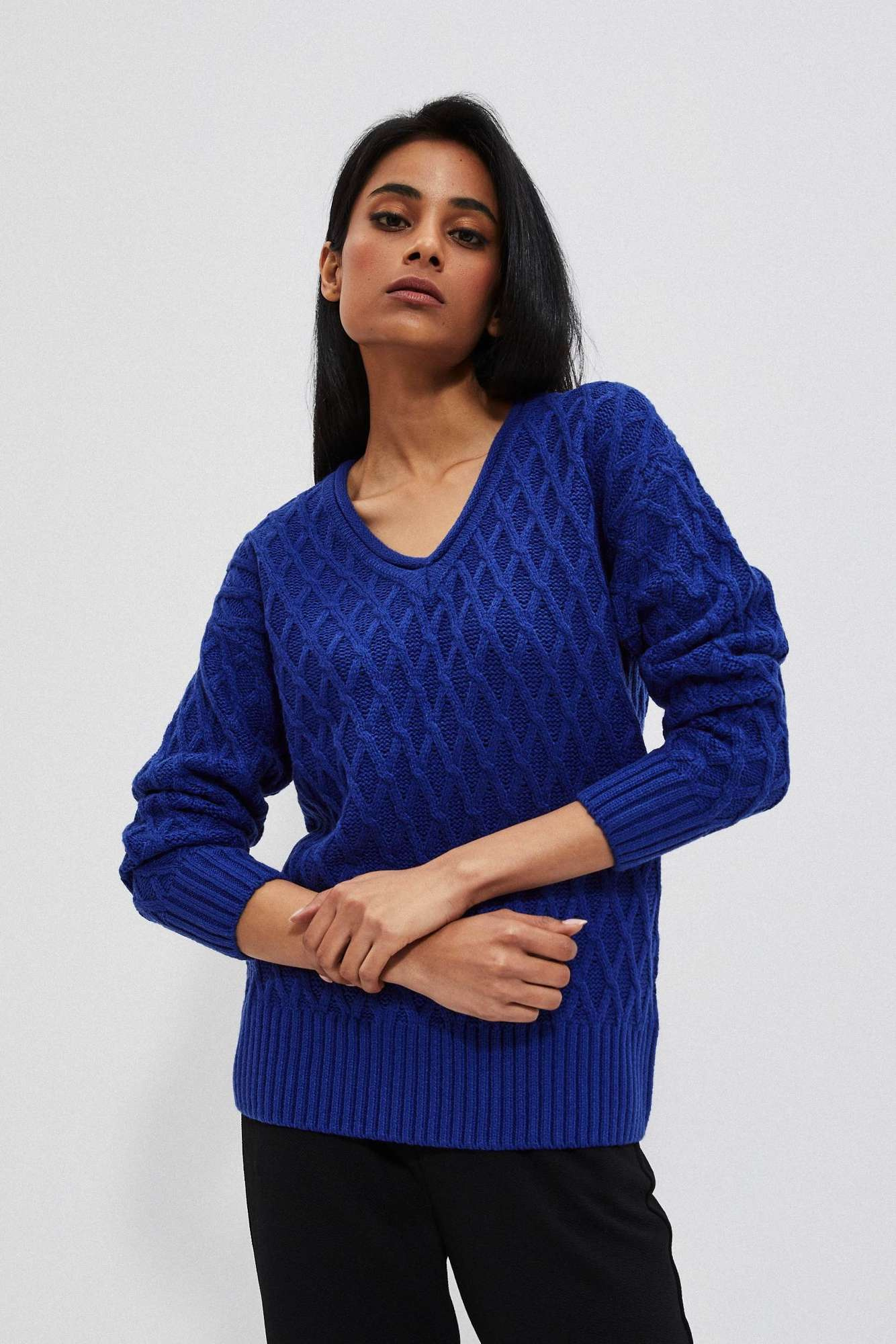 Pulover de damă Moodo Blue