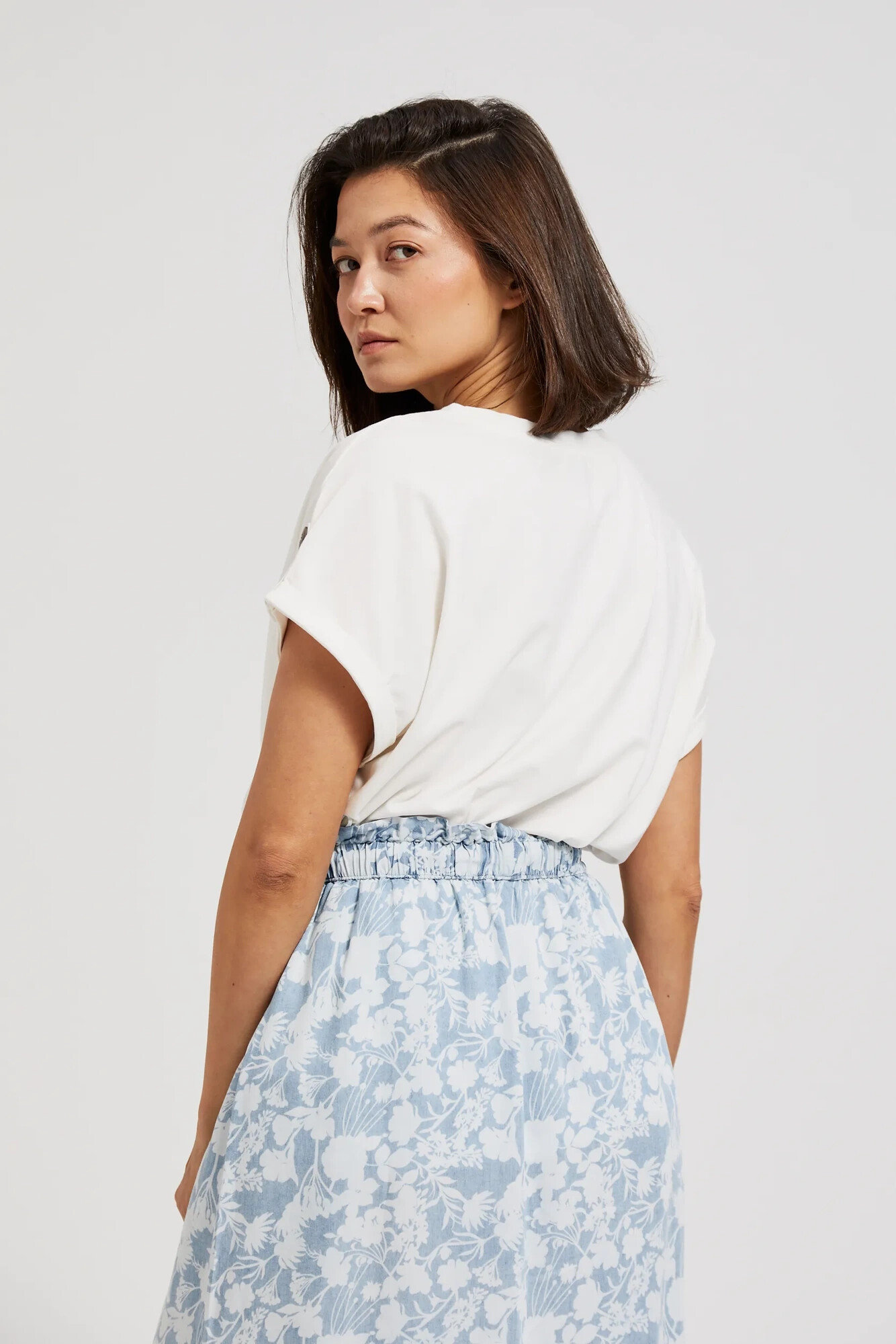 Marisse Women&#039;s Skirt L-Sc-4316 L.Blue