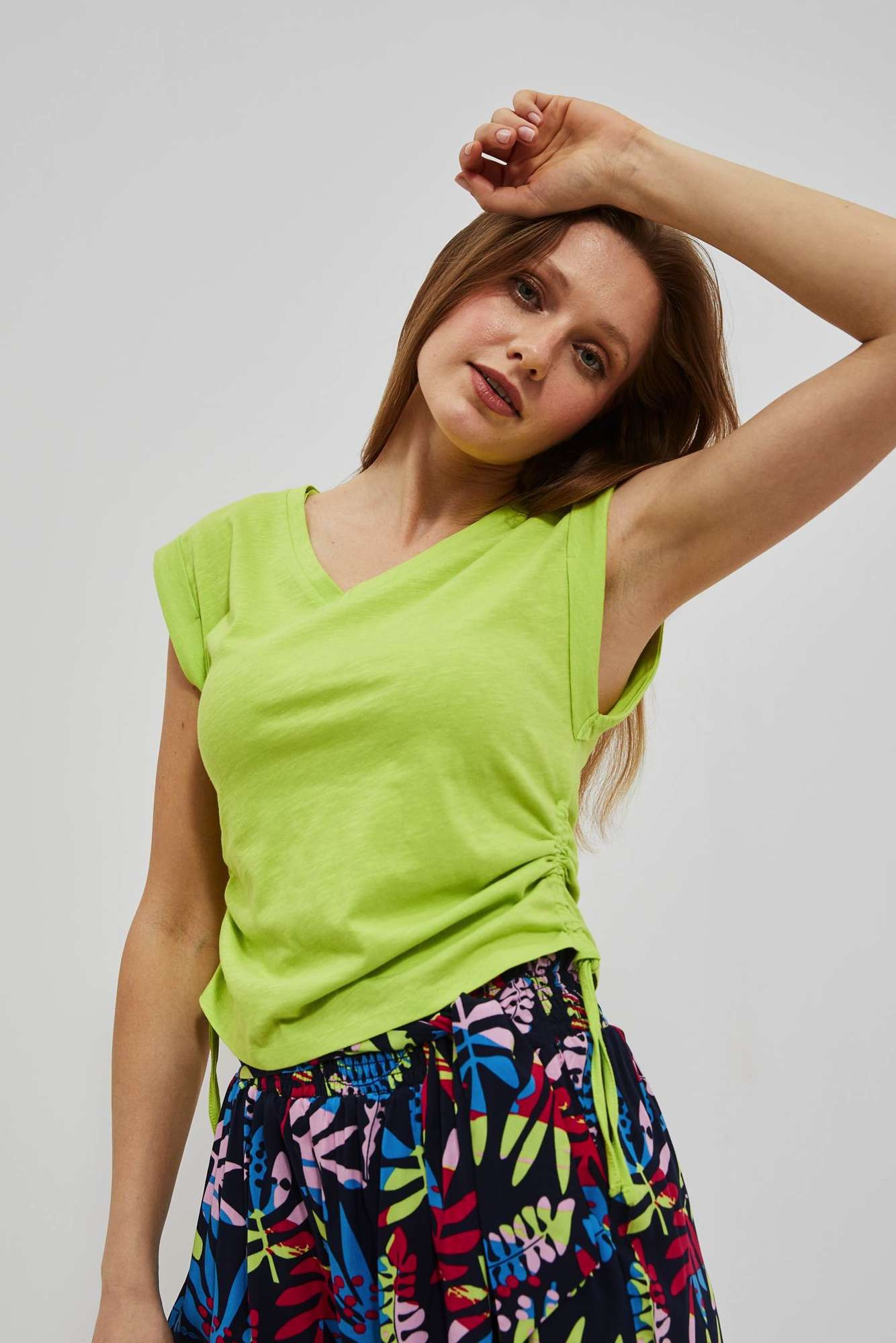 WOMEN'S TOP L-TS-4060 L.Green
