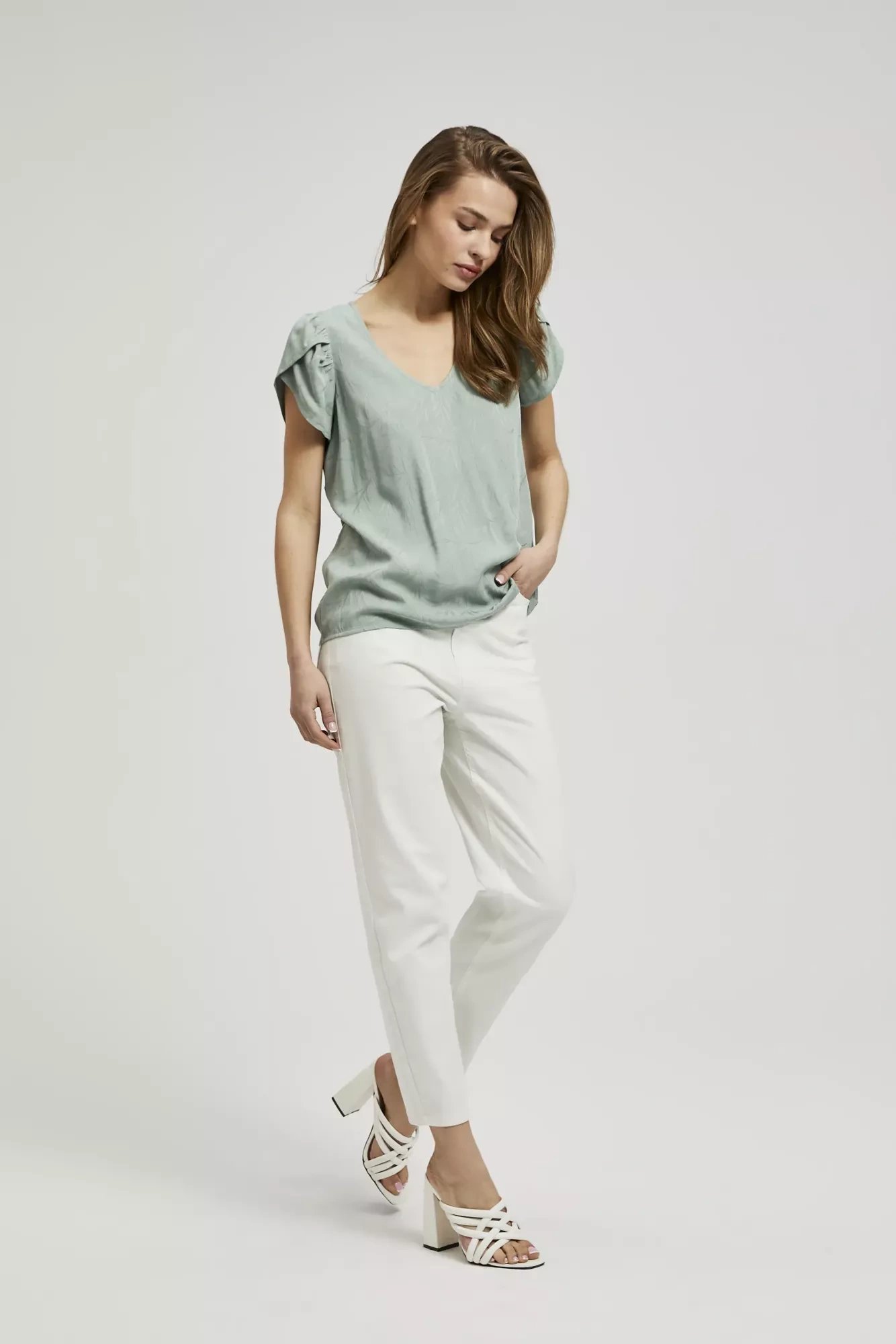 Women's blouse MOODO - olive