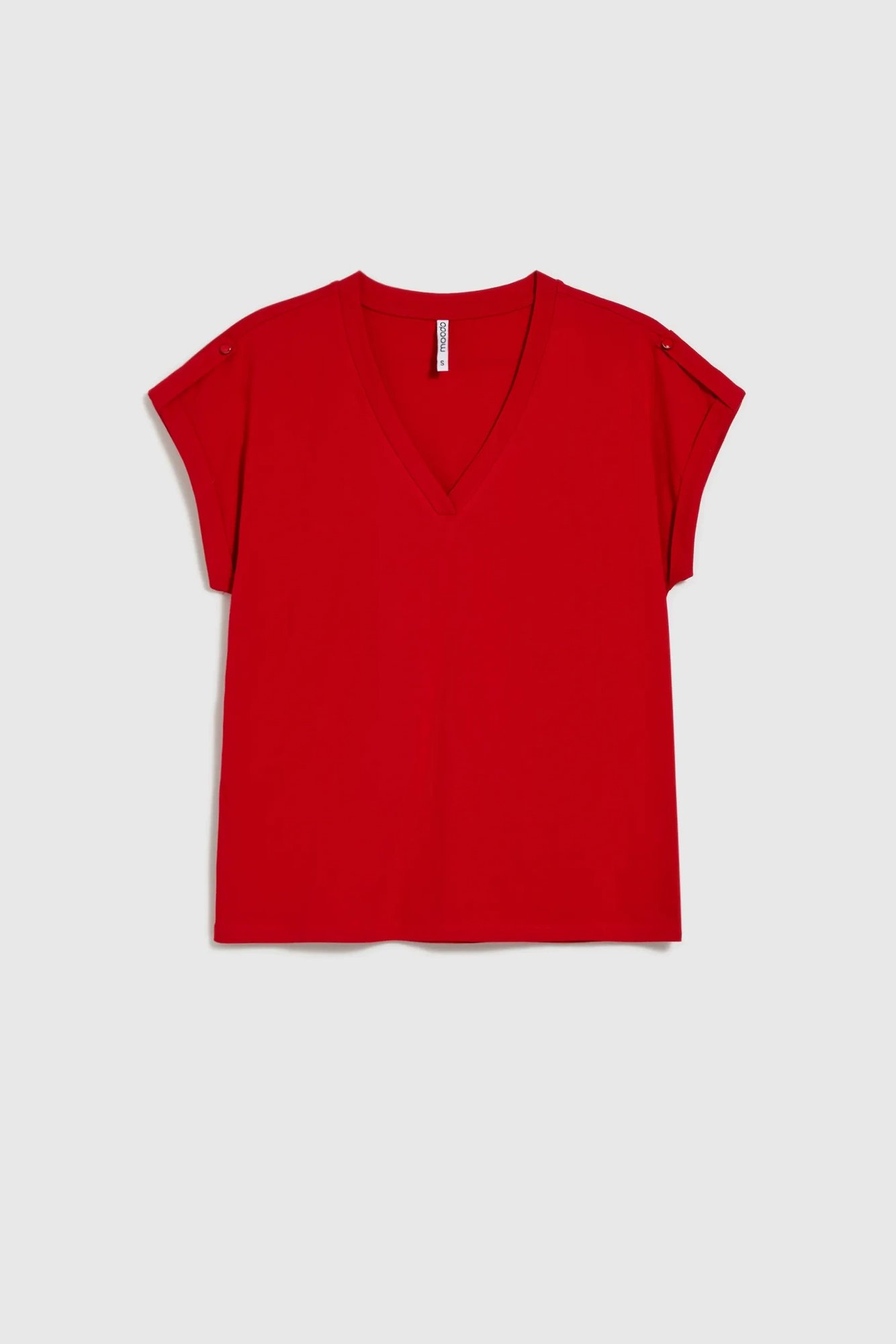 Marisse Women's T-Shirt L-Ts-4621 Red