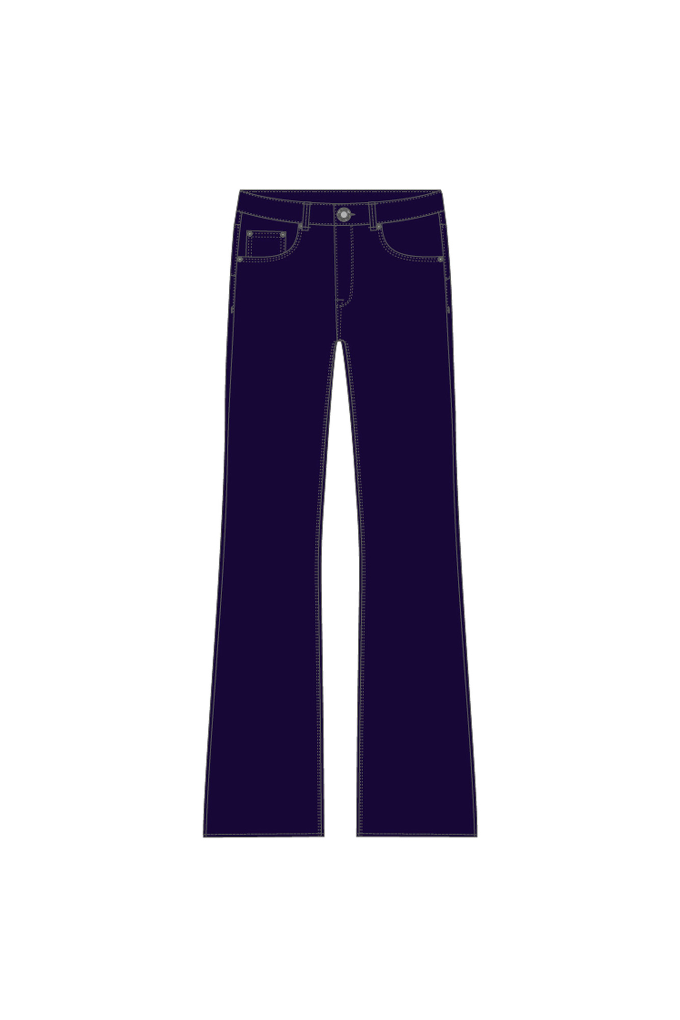 Marisse Women's Jeans Z-Je-4501 Dark Navy
