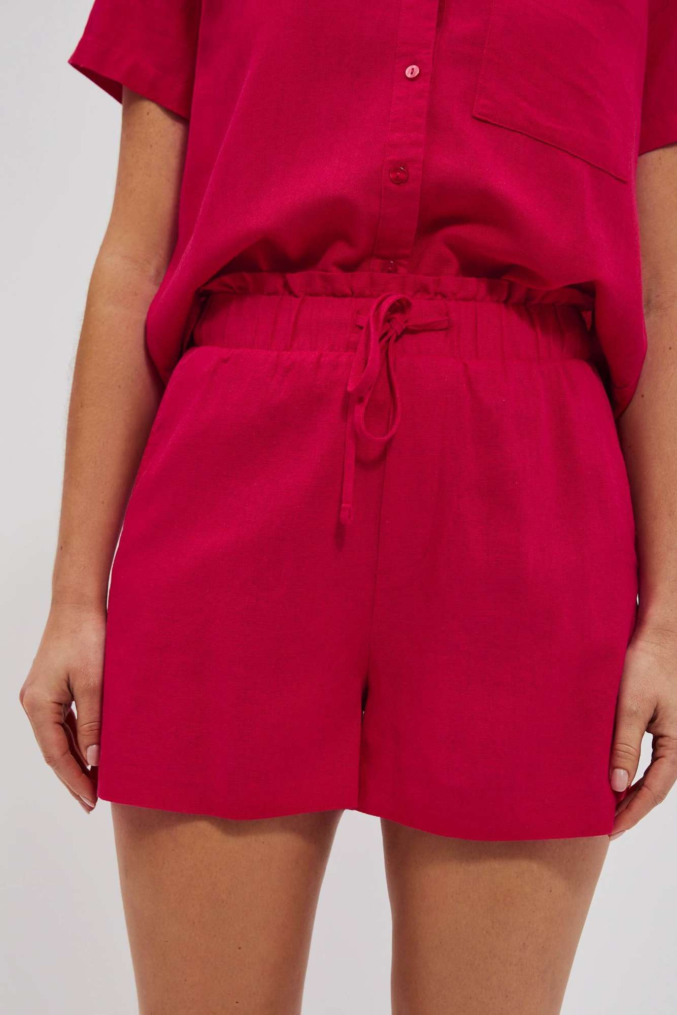 Marisse Women's Shorts L-Sh-4012 Strawberry