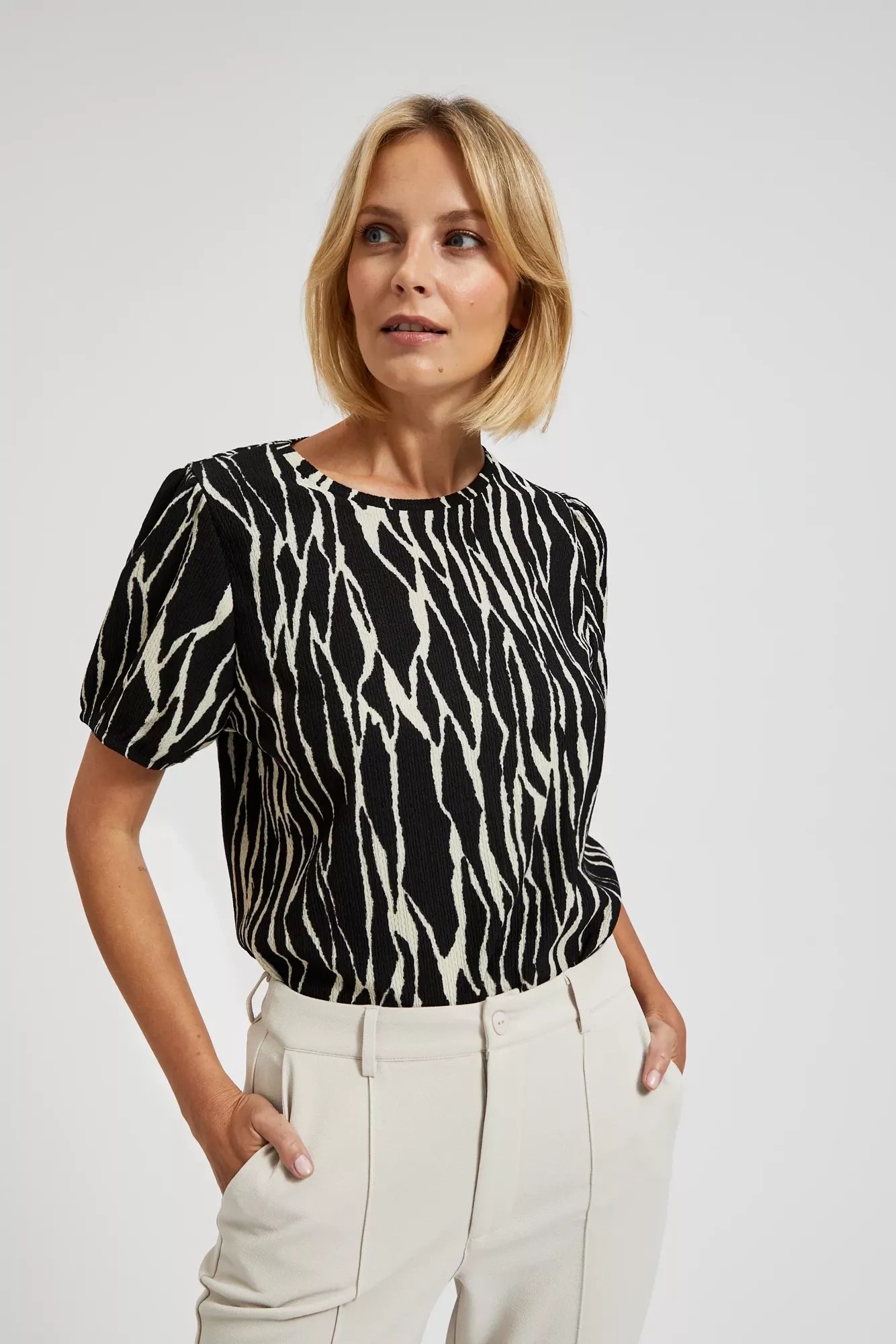 Marisse Women&#039;s Blouse L-Ts-4341 Black