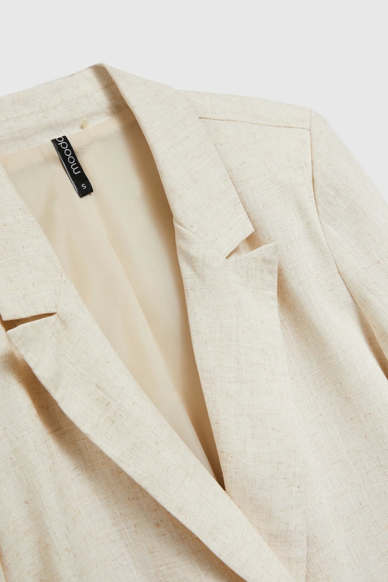 Women&#039;s blazer MOODO - light beige