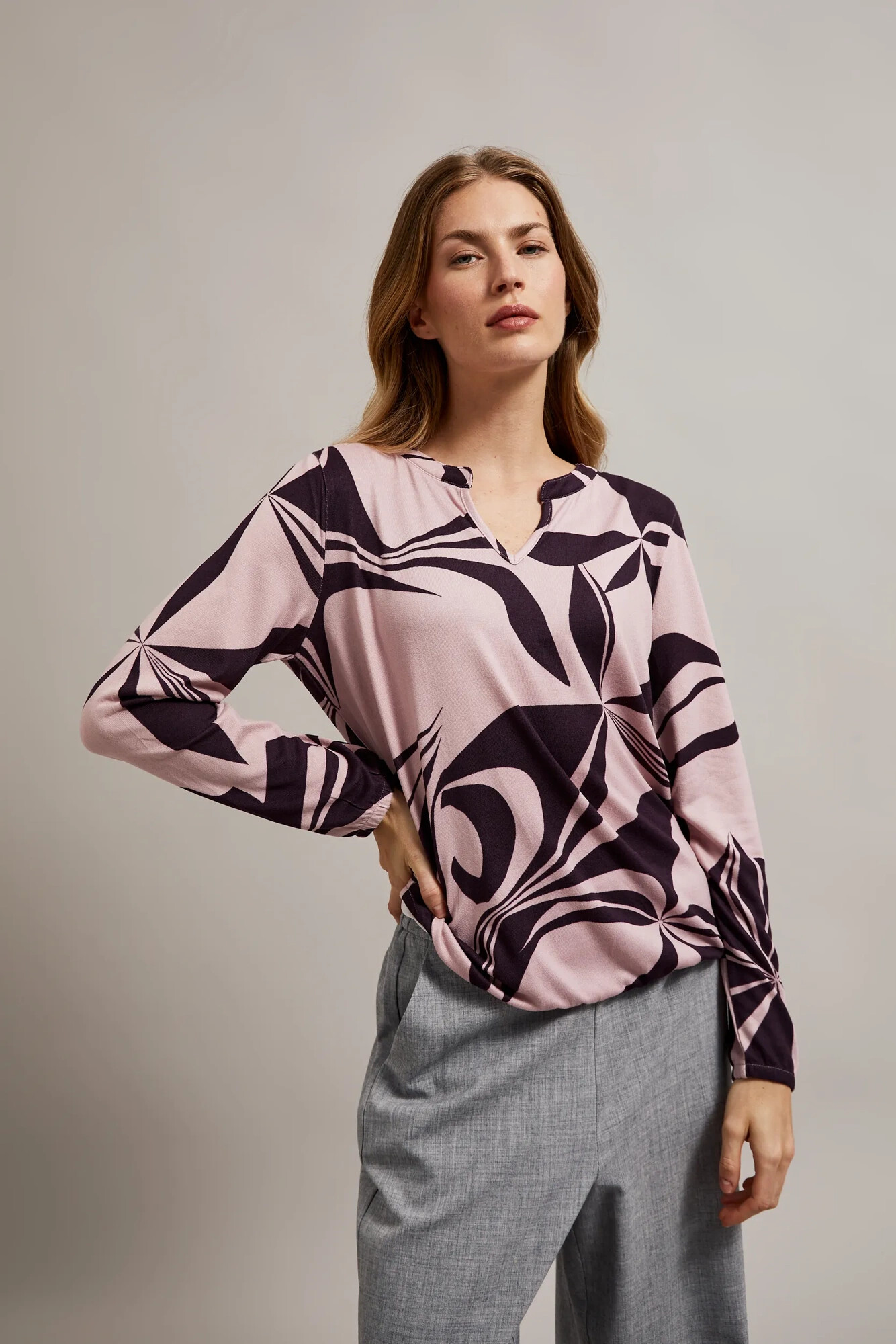 Marisse Women's Sweater Z-Sw-4548 Pink