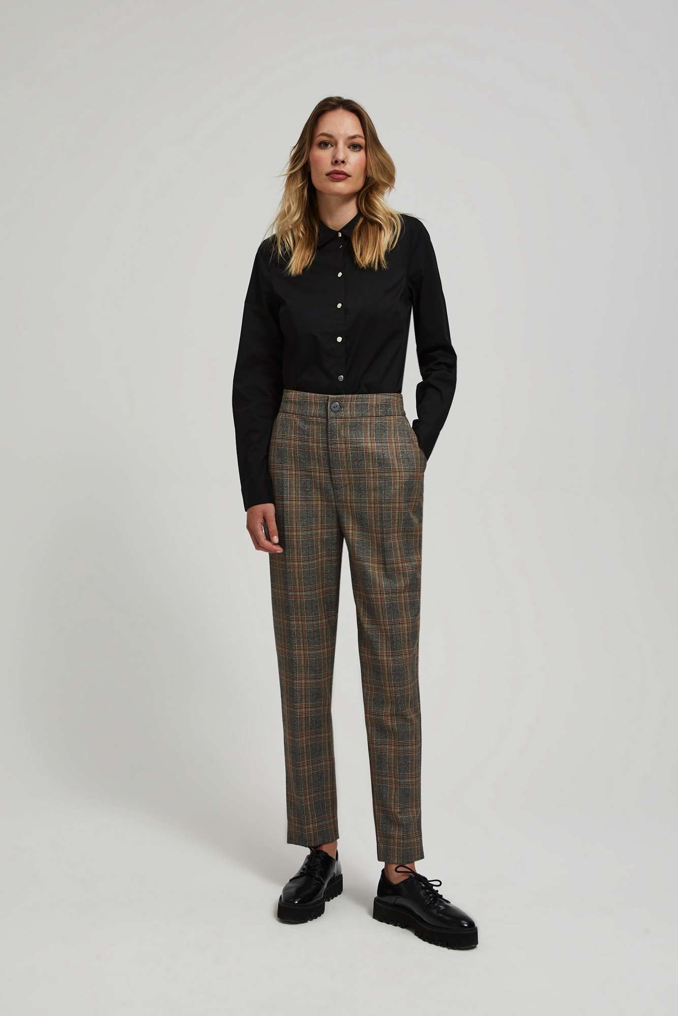 Plaid trousers