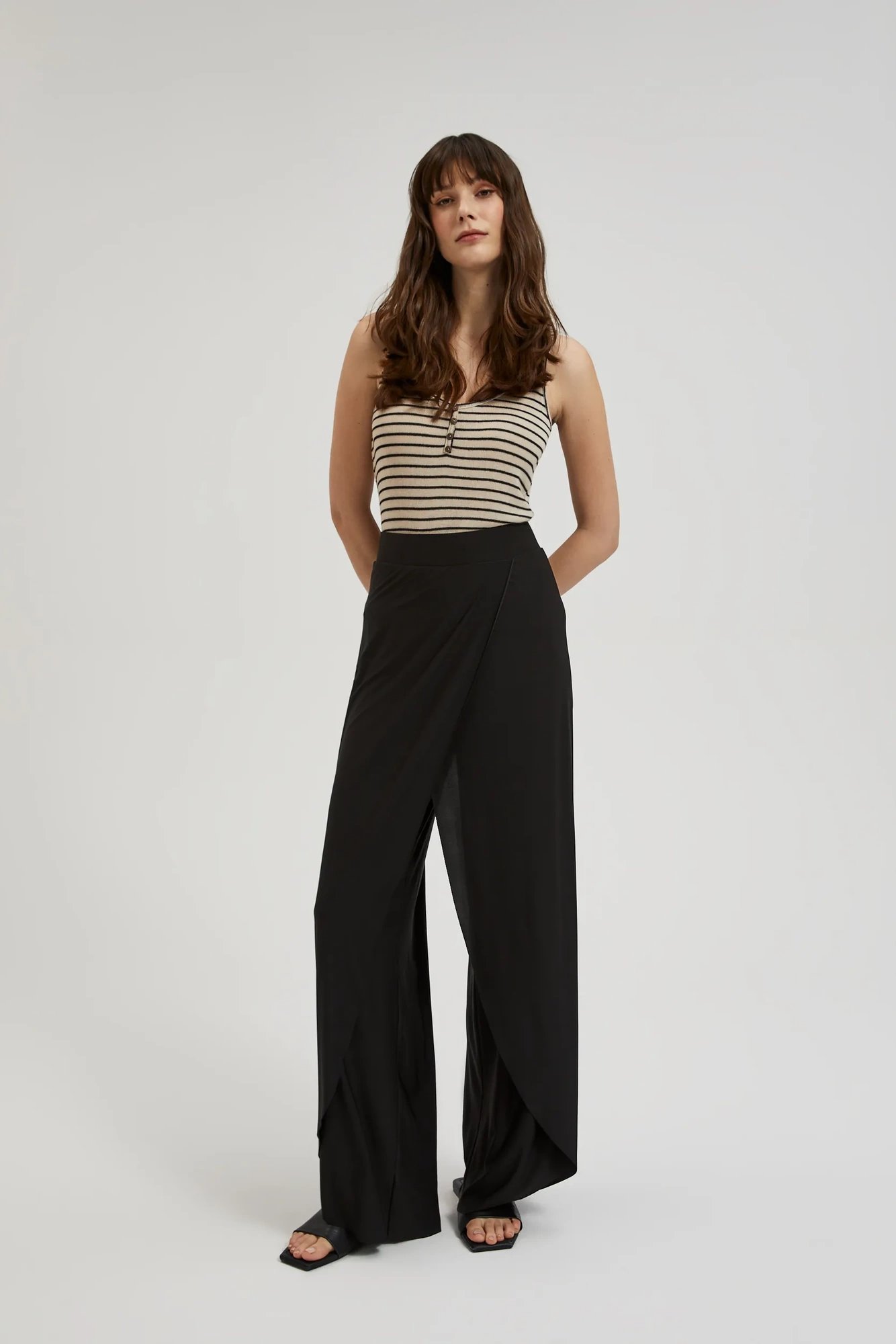 Women's top MOODO - light beige