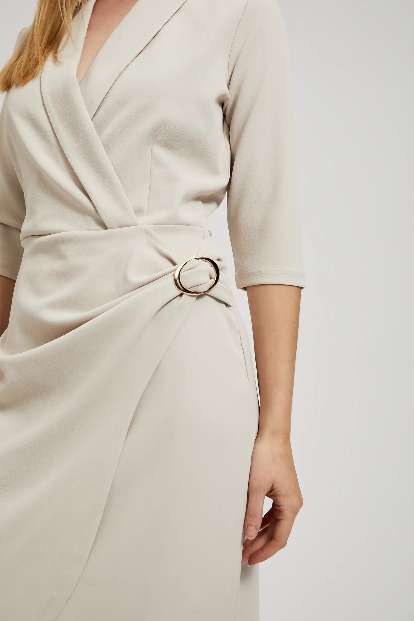 Marisse Women's Dress L-Su-4315 L.Beige