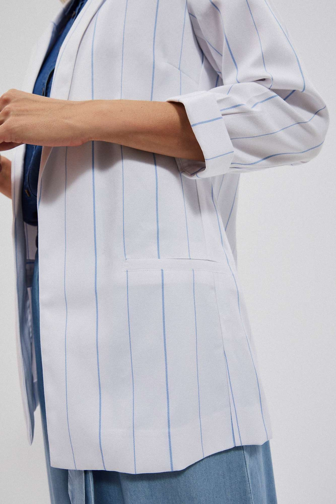 WOMEN&#039;S JACKETS L-MR-4008 WHITE