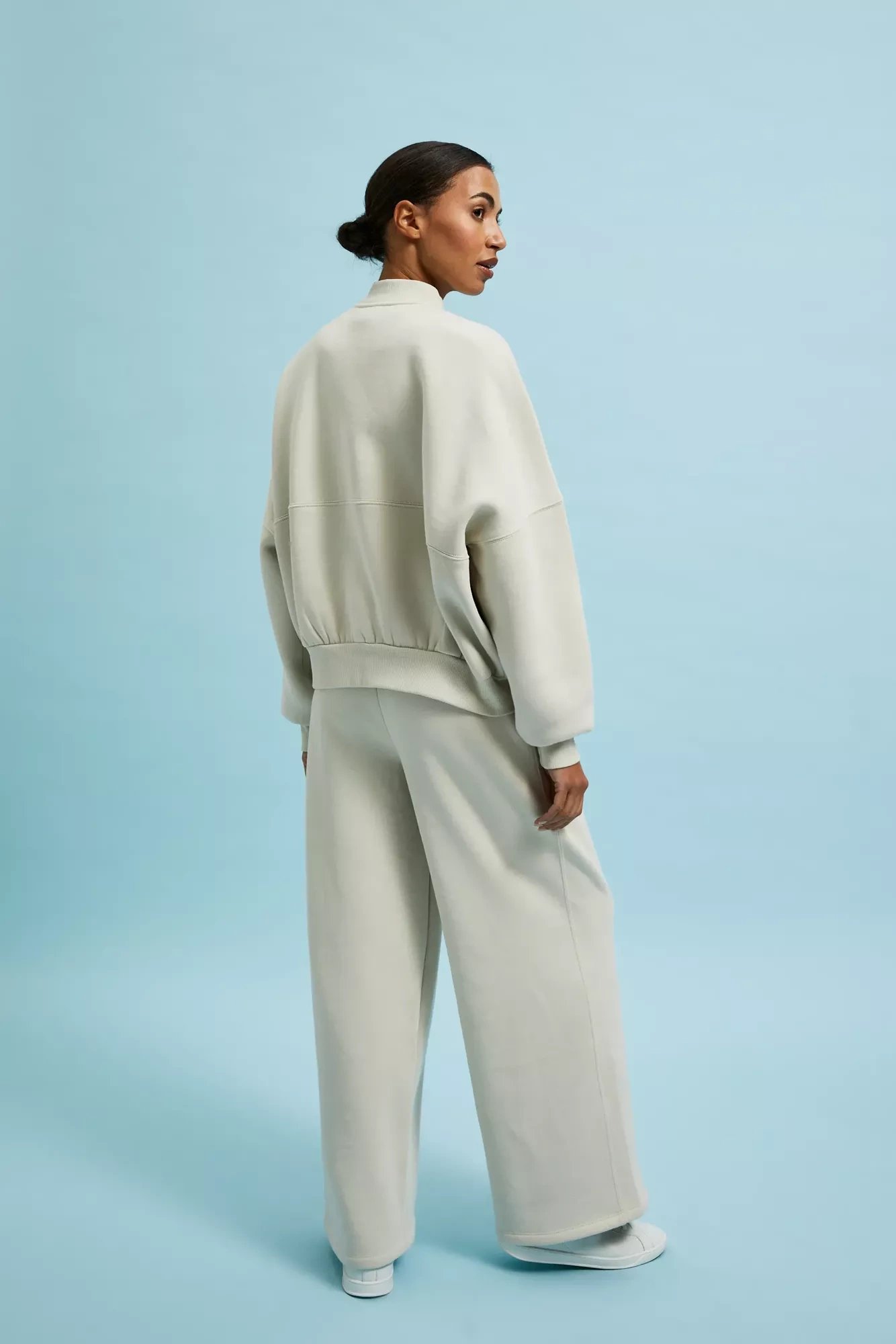 Marisse Women's Sweatshirt L-Bl-4315 L.Beige