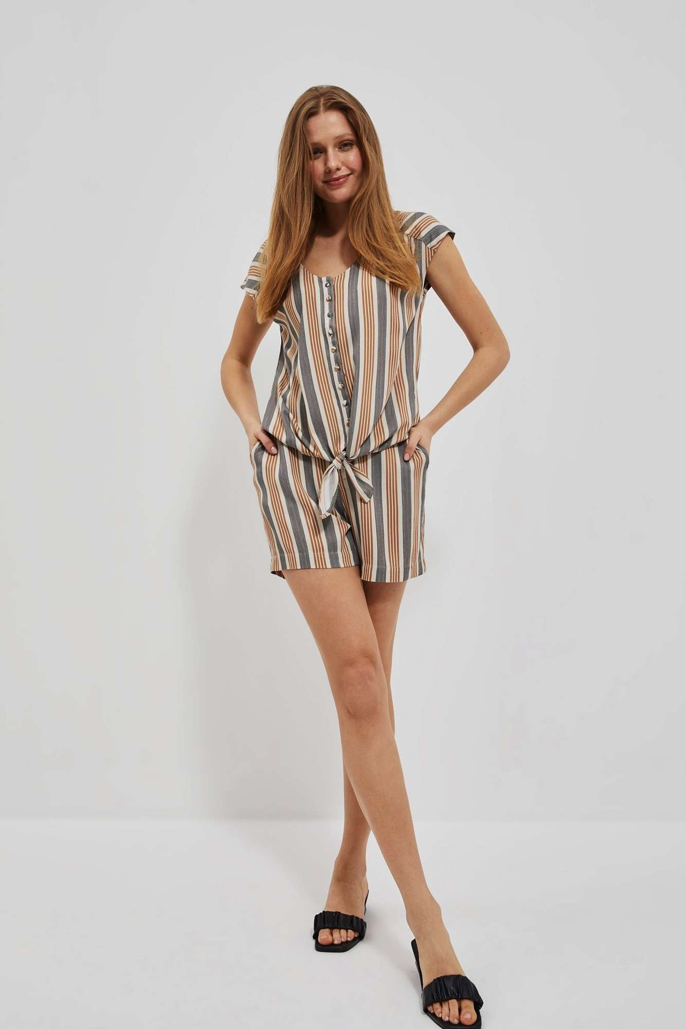 WOMEN'S SHIRT L-KO-4043 L.Beige