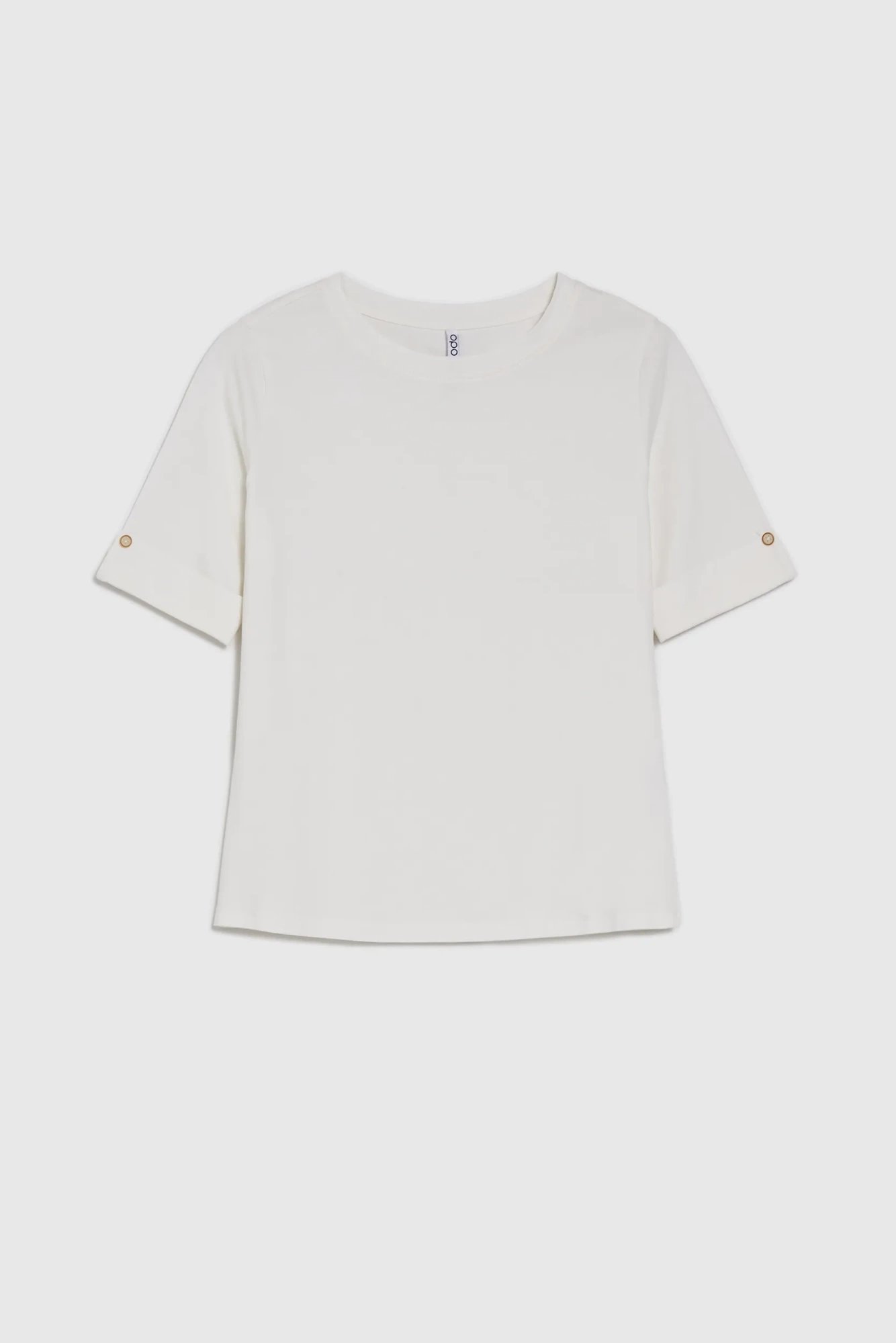 Marisse Women's T-Shirt L-Ts-4616 Off White
