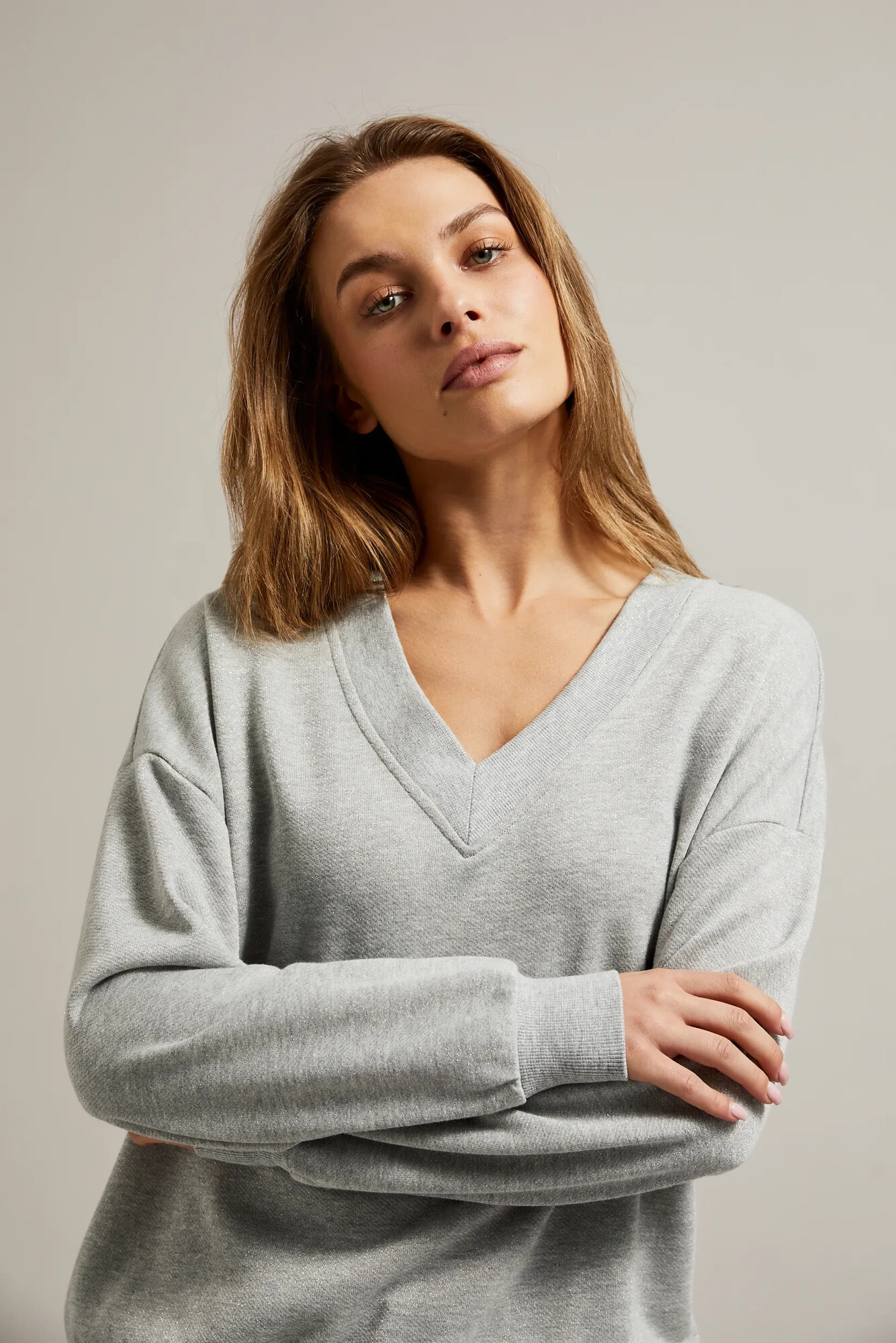 Women's Sweatshirt Moodo - Gray