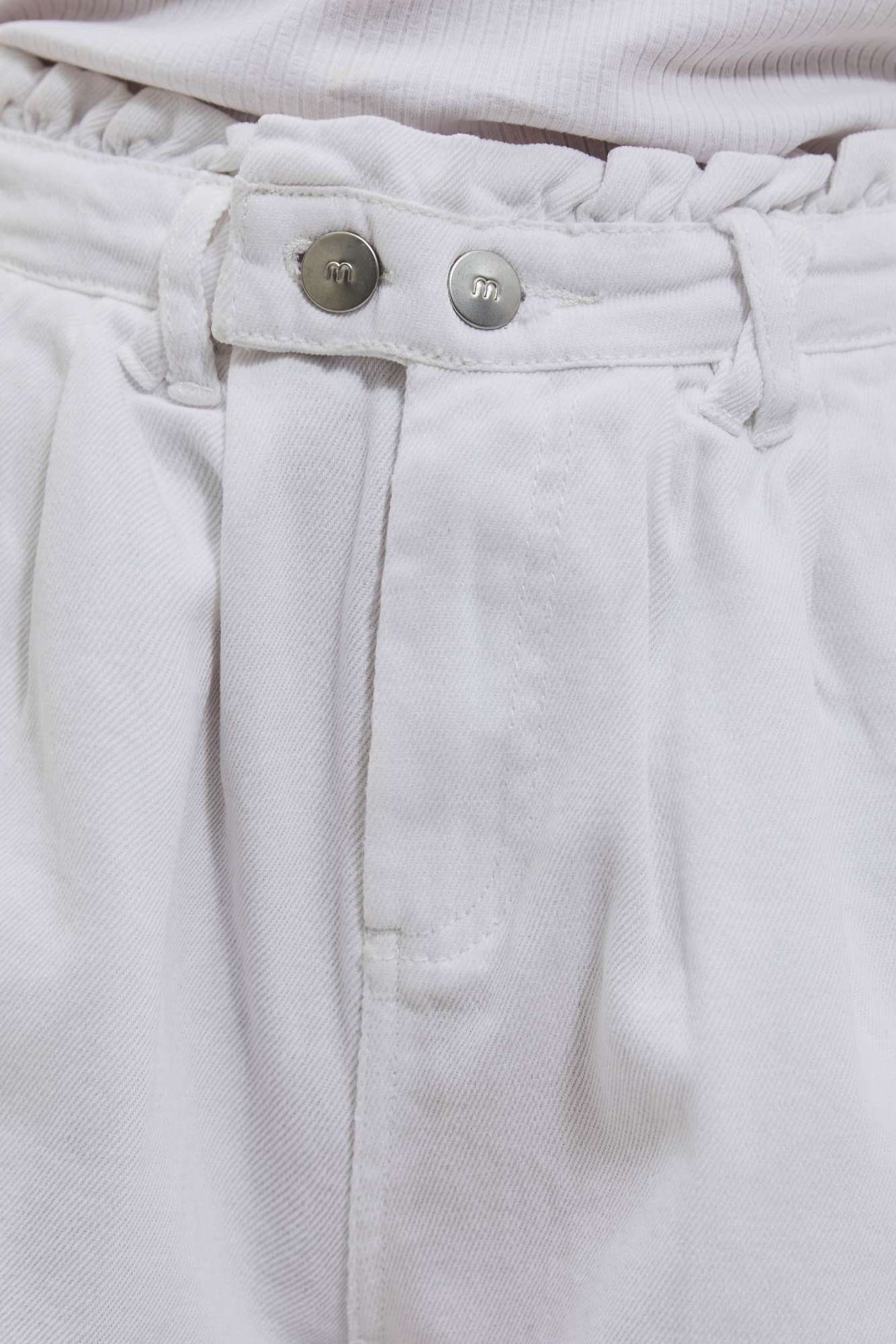 WOMEN&#039;S SHORTS L-SH-4002 WHITE