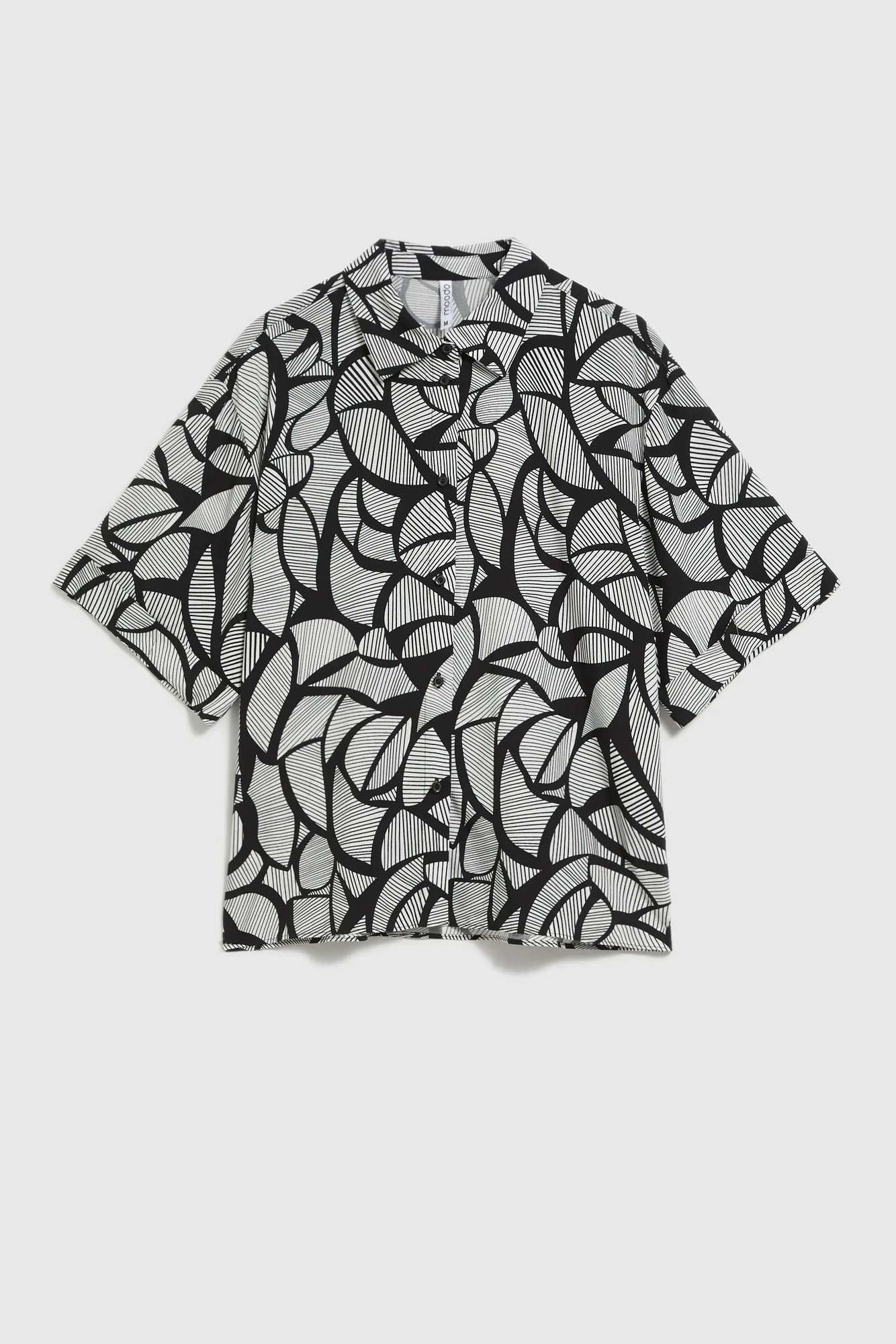 Women's shirt MOODO - black/white