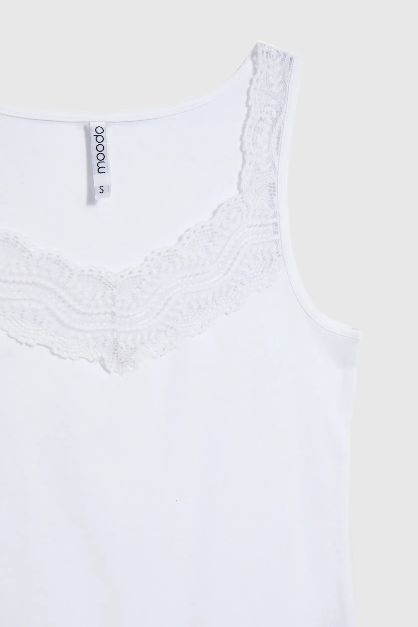 Women's top MOODO - white